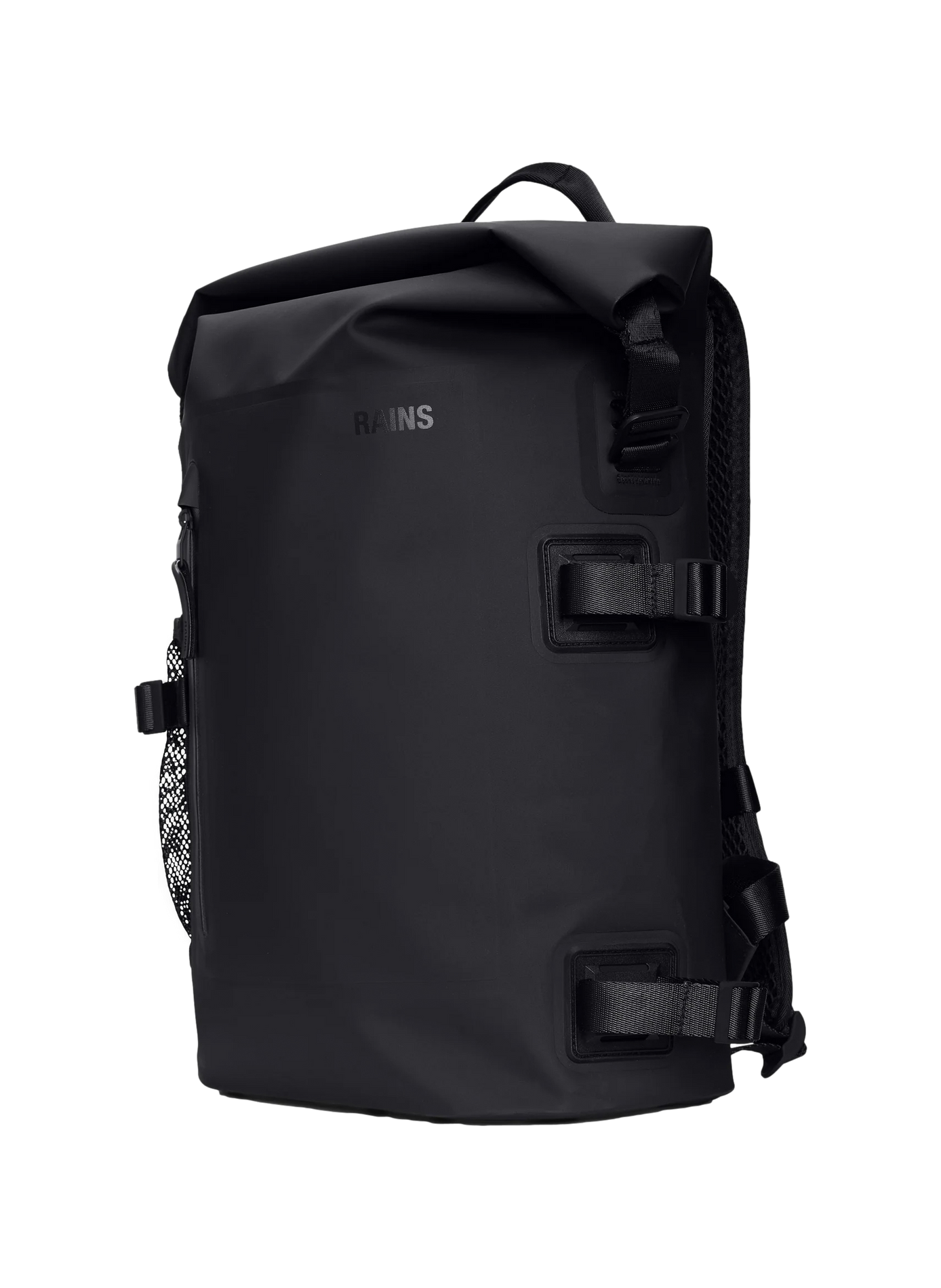 Waterproof zippered backpack RAINS Black