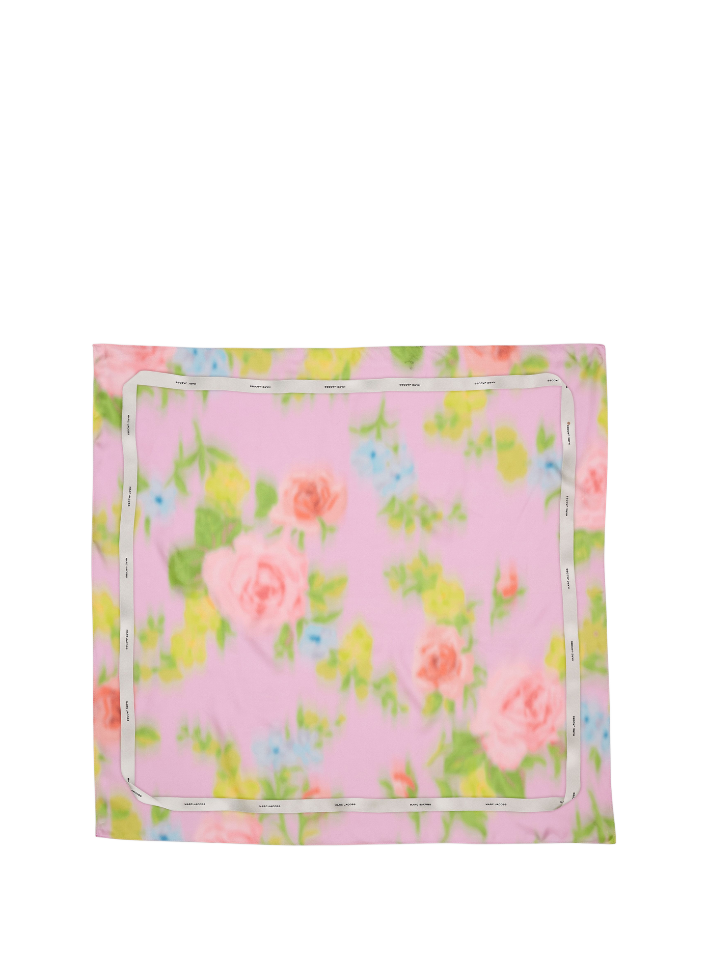 Blurred Floral Seidentuch MARC JACOBS Mehrfarbig