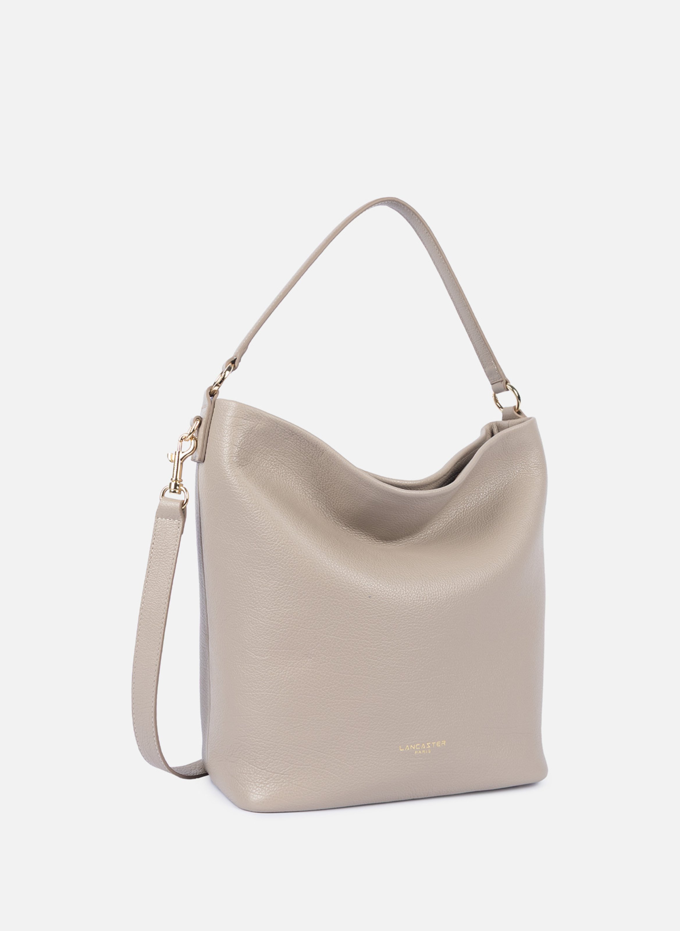 Grote emmer tas - duin LANCASTER Grijs