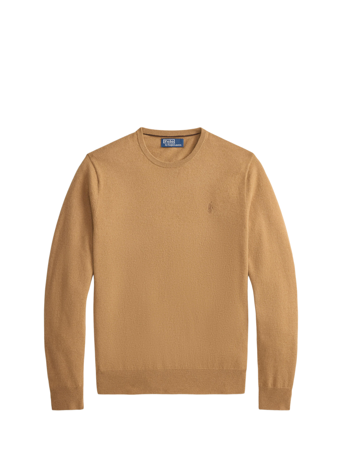 Pull col rond en laine POLO RALPH LAUREN Beige