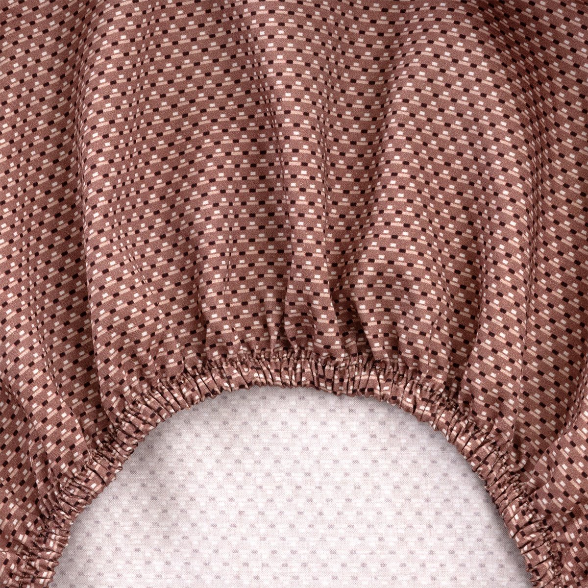 Drap housse en satin de coton, vassily BOSS HOME Rouge