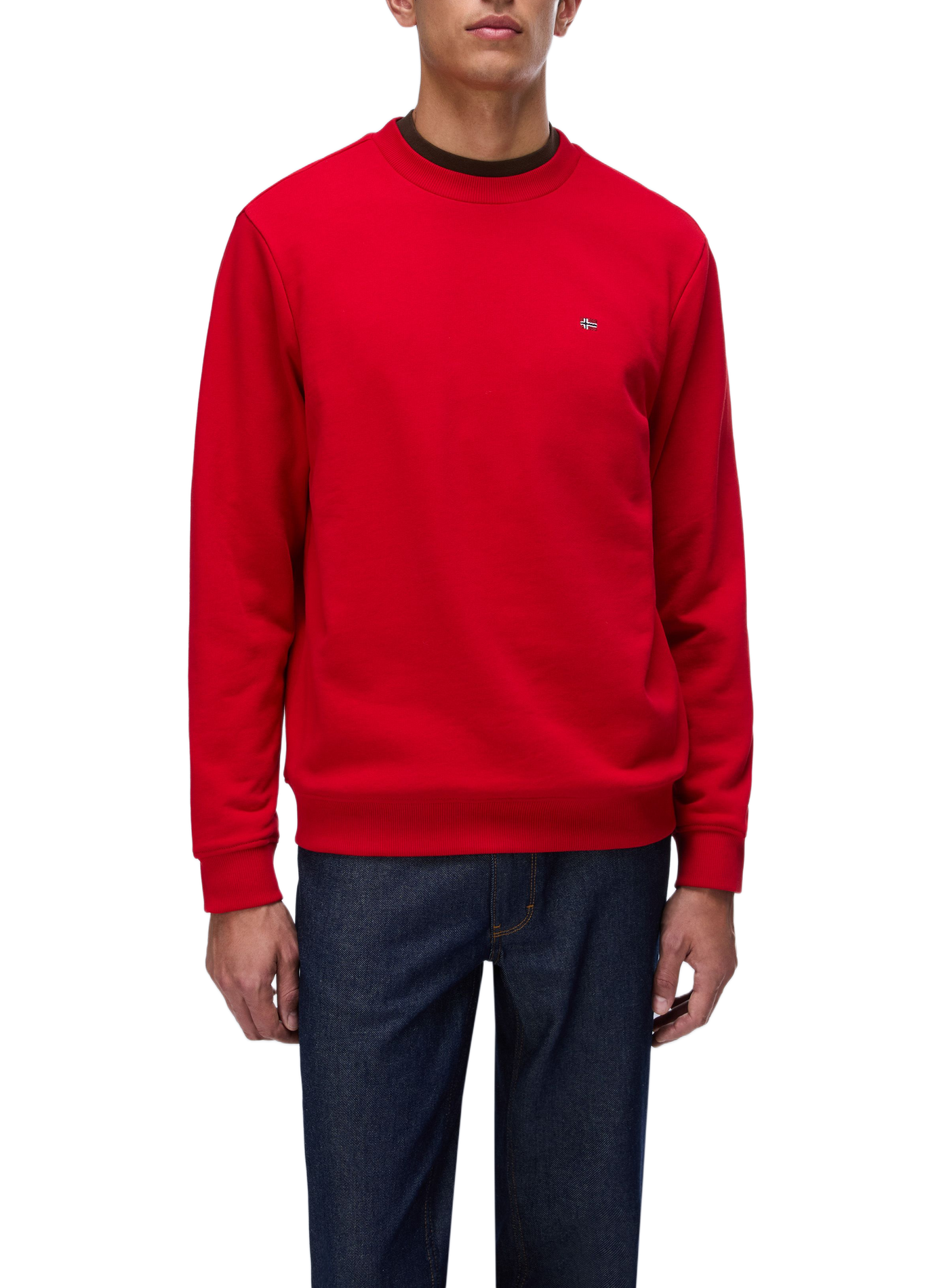 Cotton sweatshirt NAPAPIJRI Red