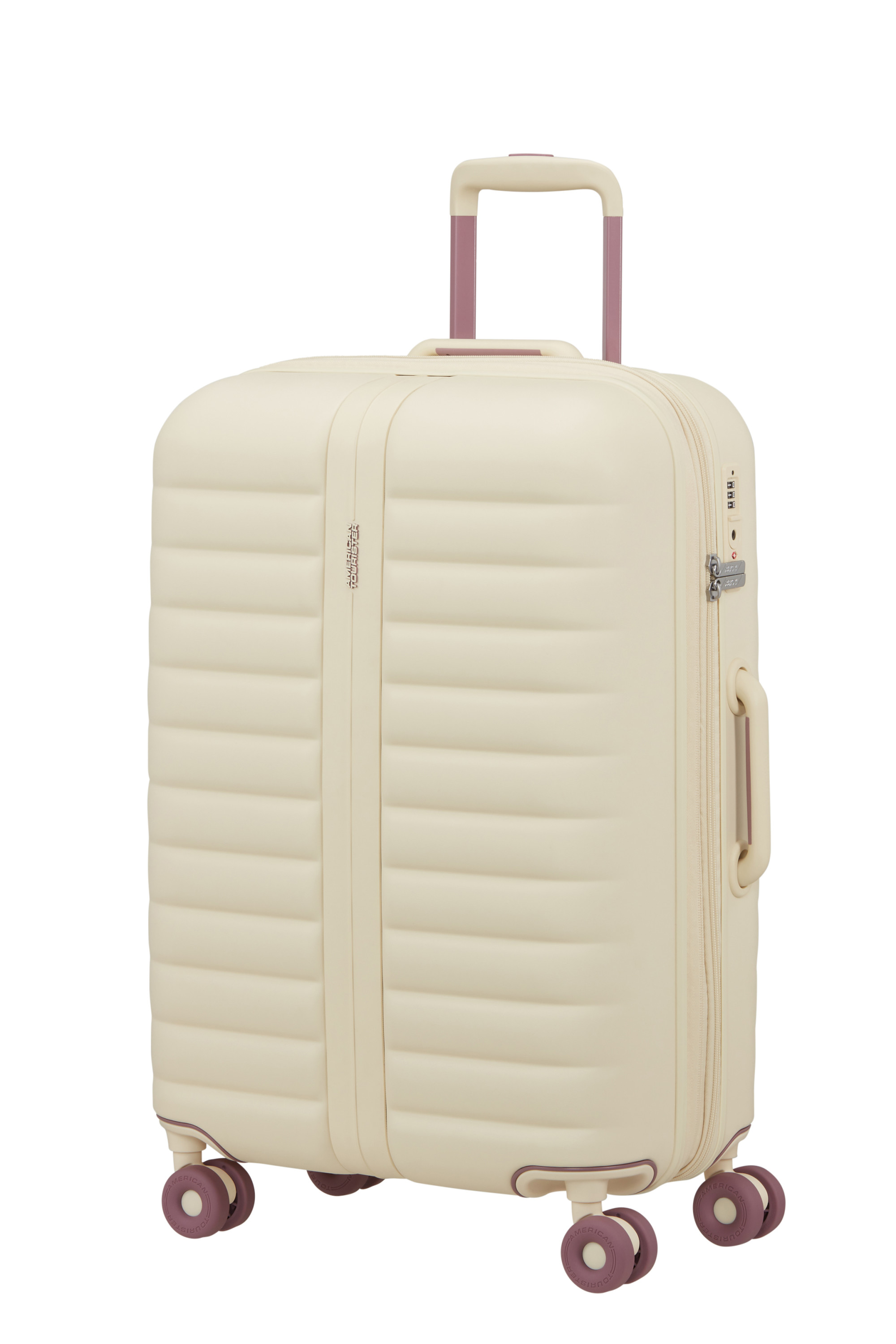 Neovibe valise 4 roues taille m AMERICAN TOURISTER Beige
