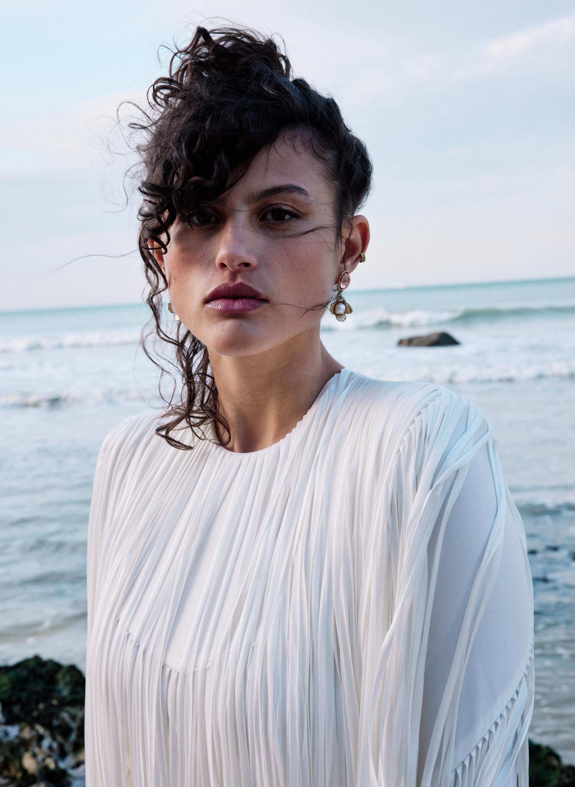 Boucles d'oreille Roses