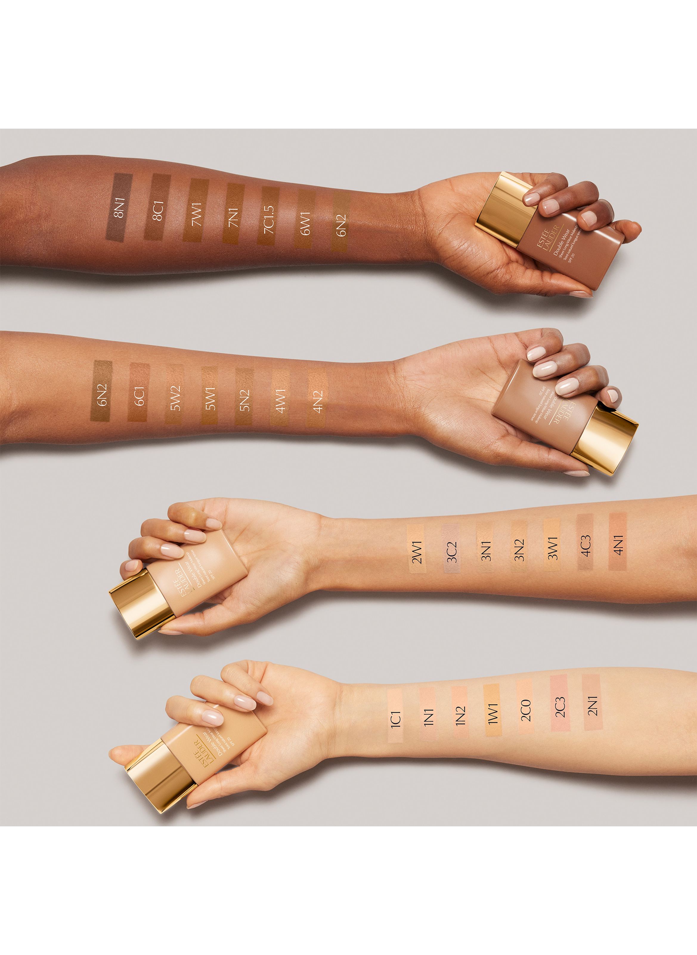 Double Wear - Sheer Matte Long-Wear Makeup 7w1 deep spice