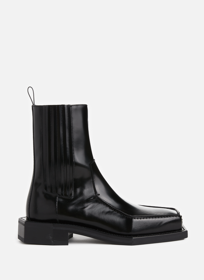 3D Vector leather ankle boots COPERNI