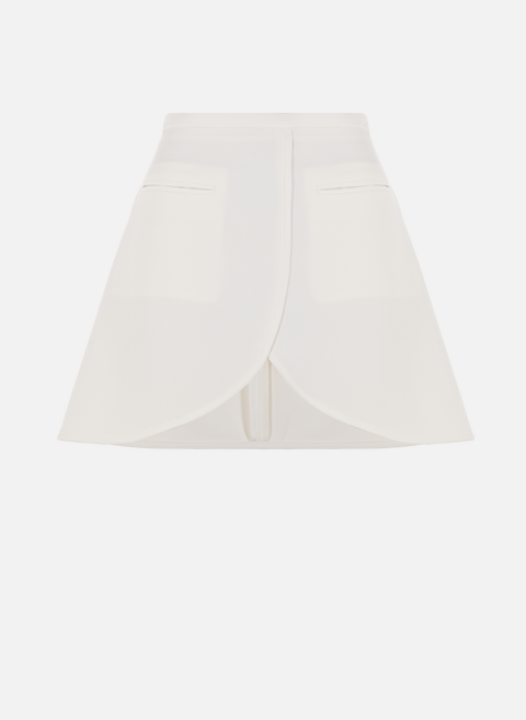 Asymmetrical skirt WhiteCOURRÈGES 