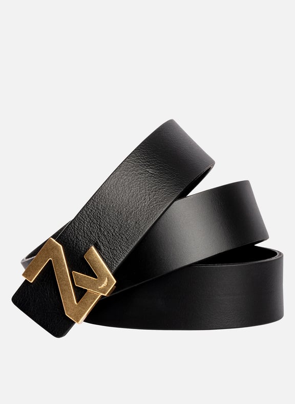Ceinture en cuir Noir by ZADIG&VOLTAIRE ZADIG&VOLTAIRE Ceinture en cuir Noir