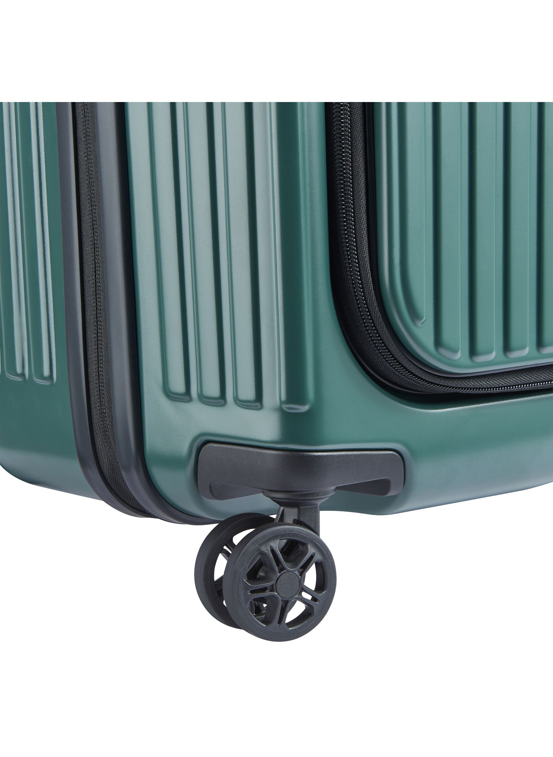 Valise soute rigide taille xl - securitime zip DELSEY PARIS Vert