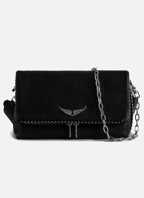 Sac en cuir clouté rocky Noir by ZADIG&VOLTAIRE ZADIG&VOLTAIRE Sac en cuir clouté rocky Noir