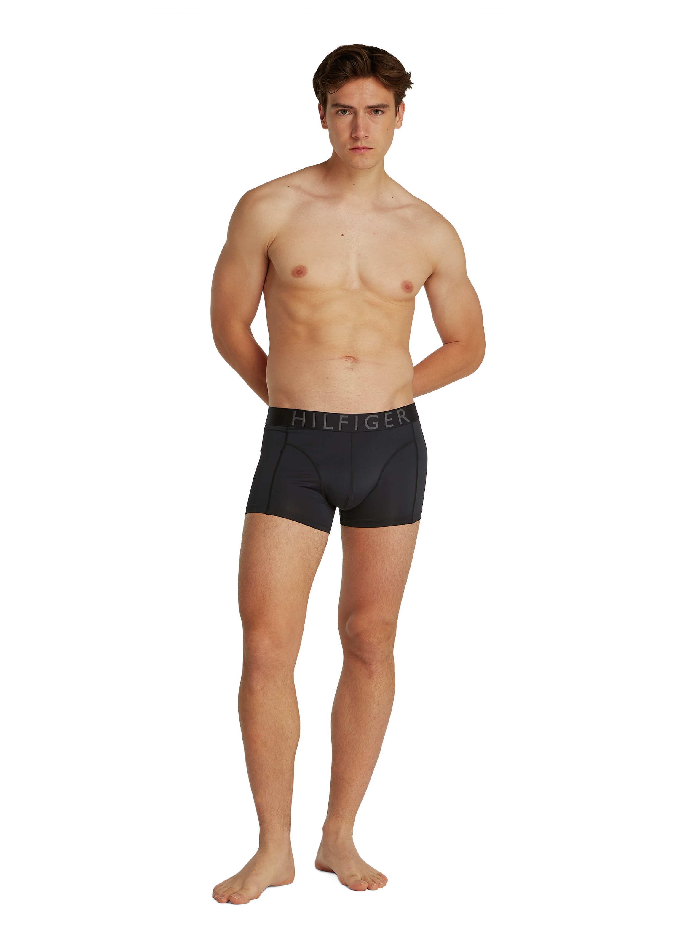 Lot de 3 boxers uni TOMMY HILFIGER Noir