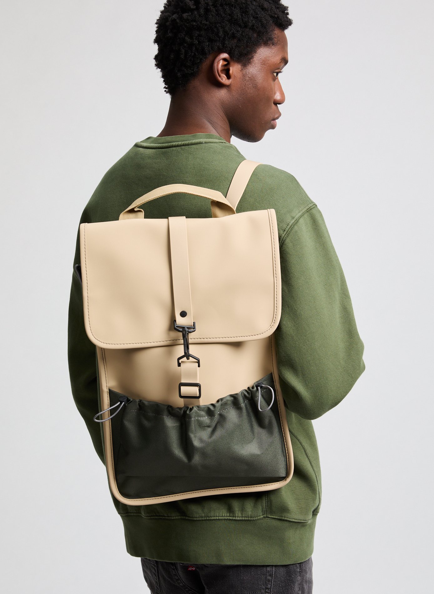 Sac à dos Mix Mini  RAINS Beige