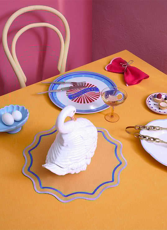 LE PRINTEMPS DE LA MAISON FAIT PEAU NEUVE Bitossi Printemps Maison, céramique artisanale italienne, design de table Bitossi, collaboration designers céramique, art de la table éclectique
