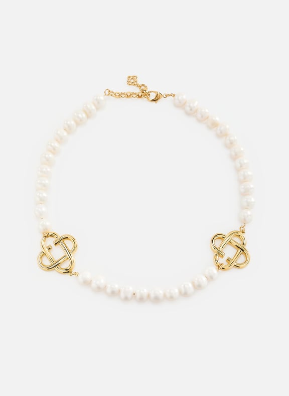 Collier en perles Doré by CASABLANCA PARIS CASABLANCA PARIS Collier en perles Doré