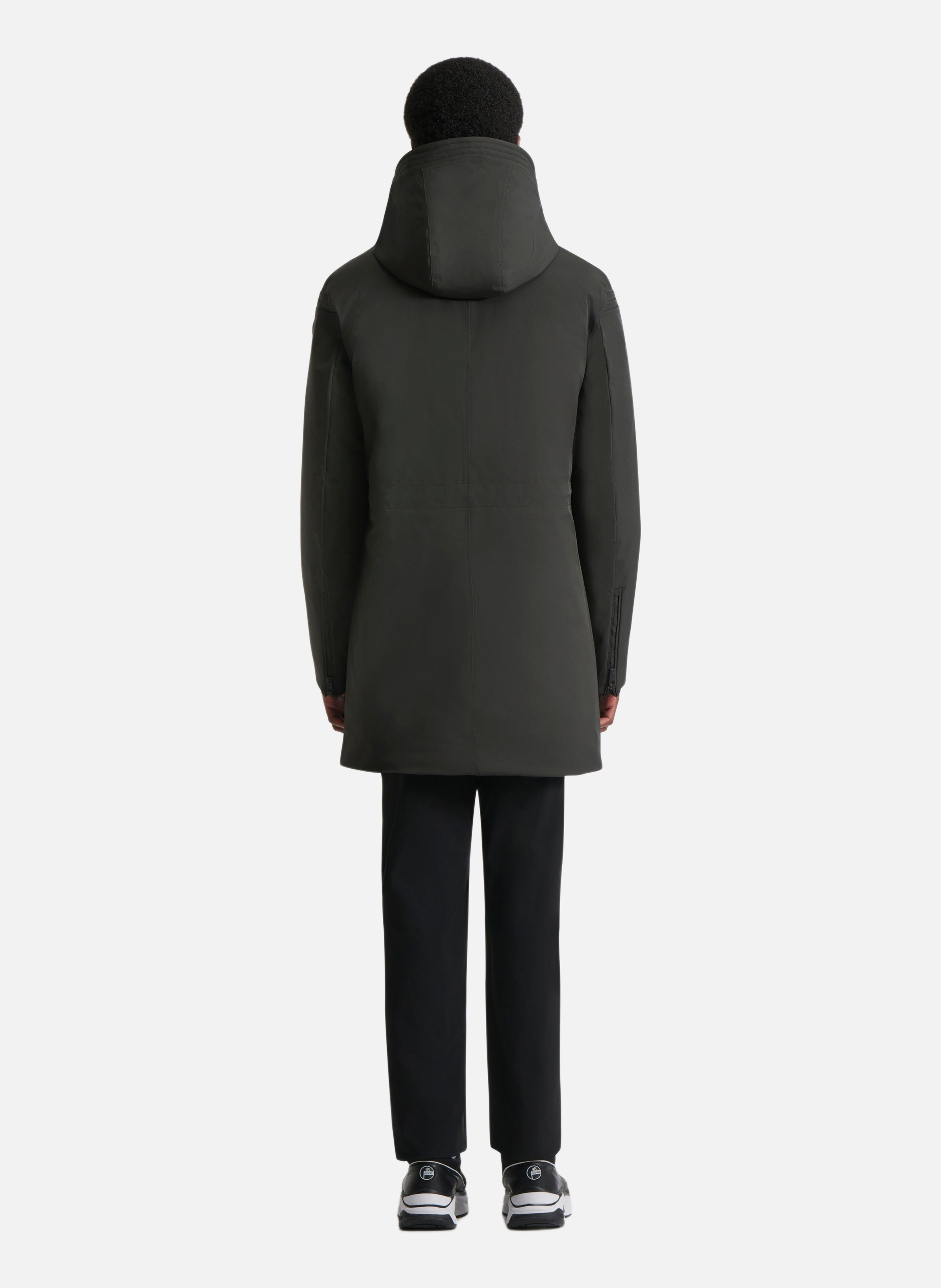 Manteau gezi col montant coupe regular FUSALP Vert