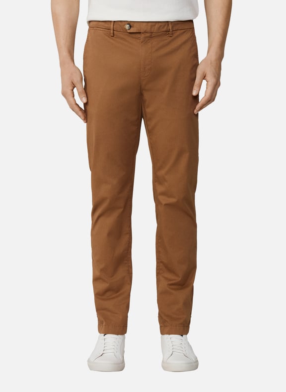 Pantalon droit Marron by FACONNABLE FACONNABLE Pantalon droit Marron