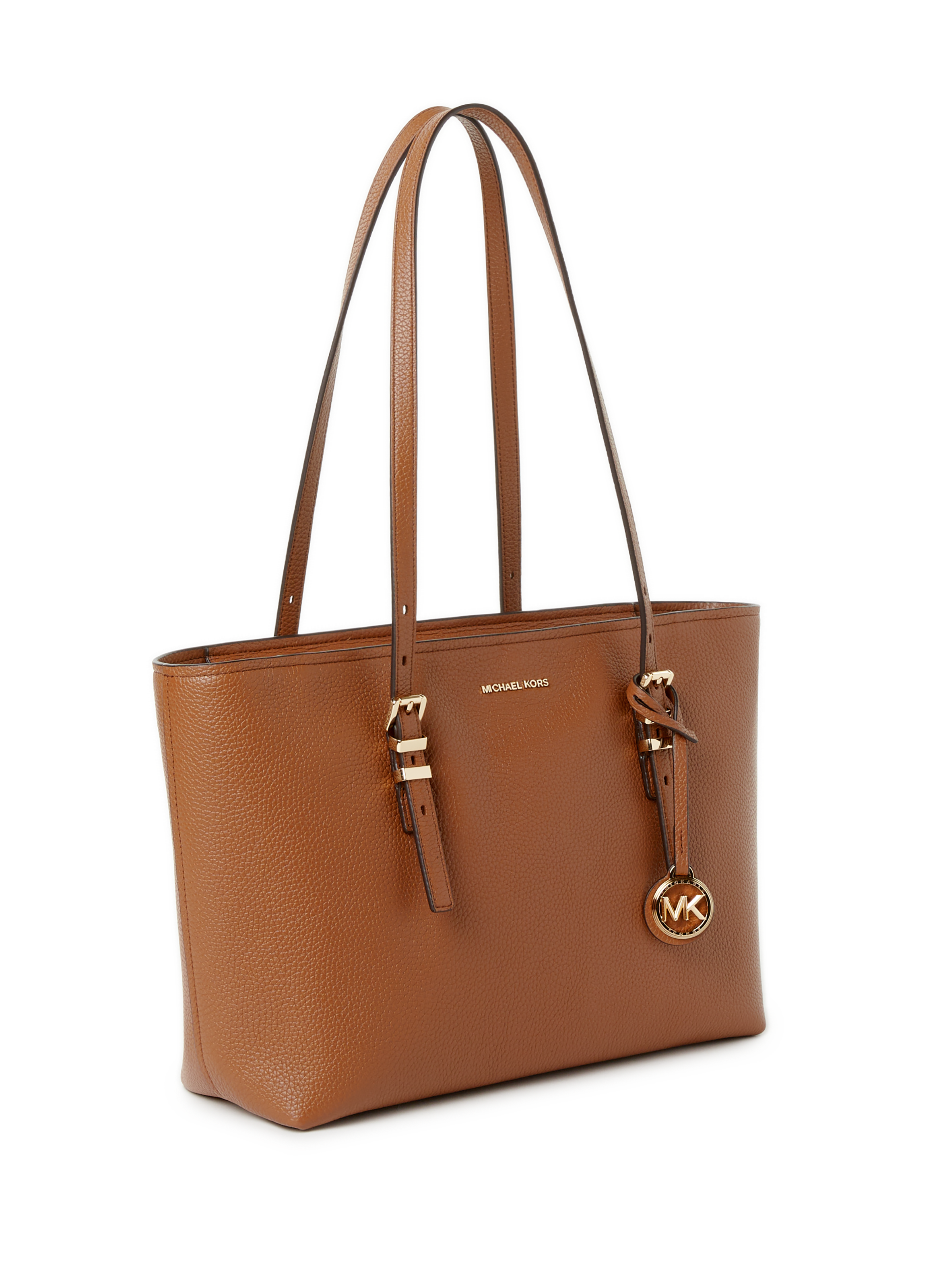 Quinn leather tote bag MICHAEL KORS Brown
