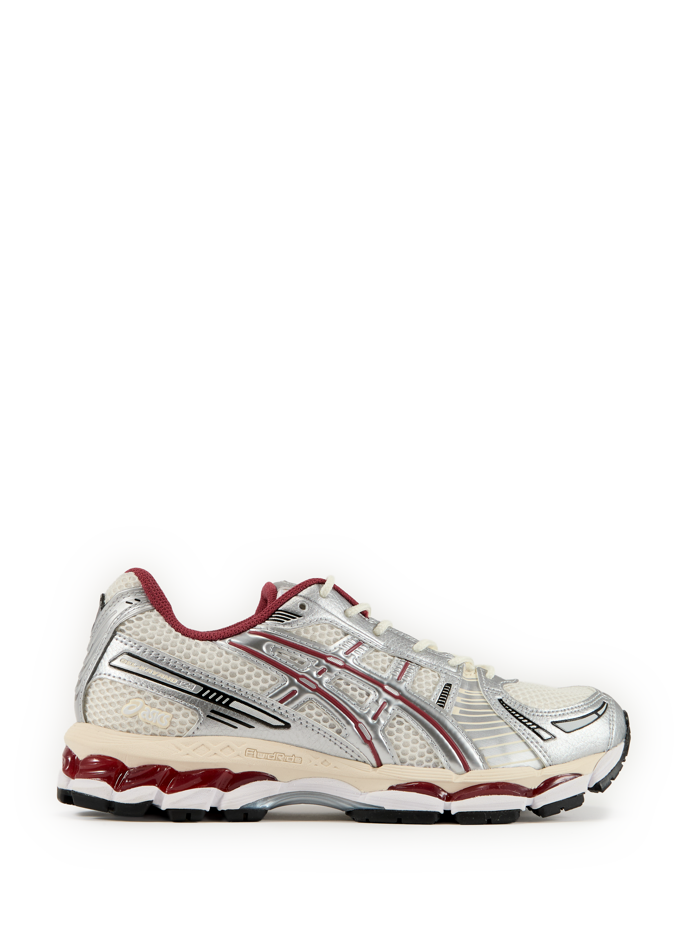 ASICS Mixed leather sneakers White
