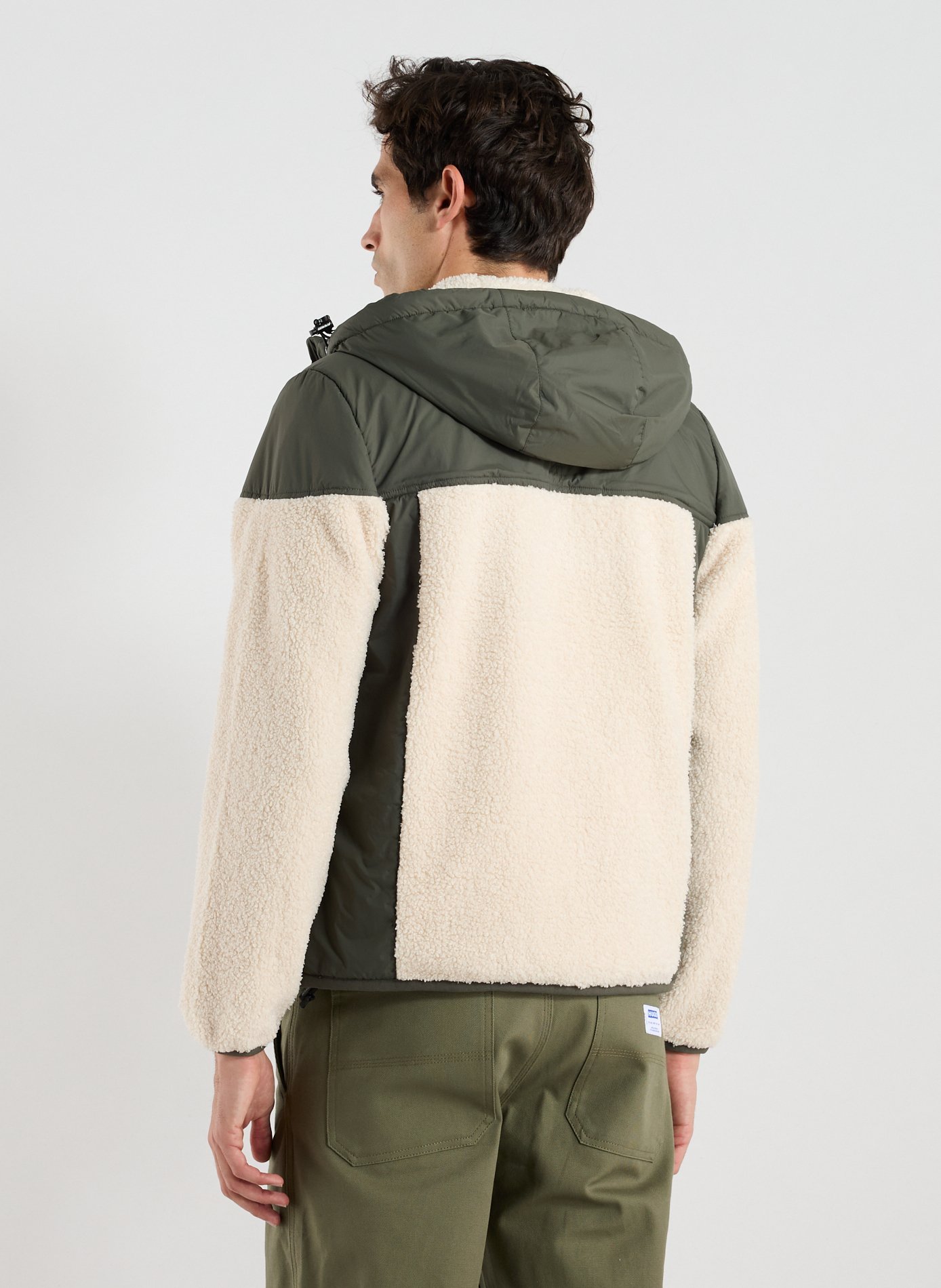 Orsetto fleece jacket K-WAY Khaki