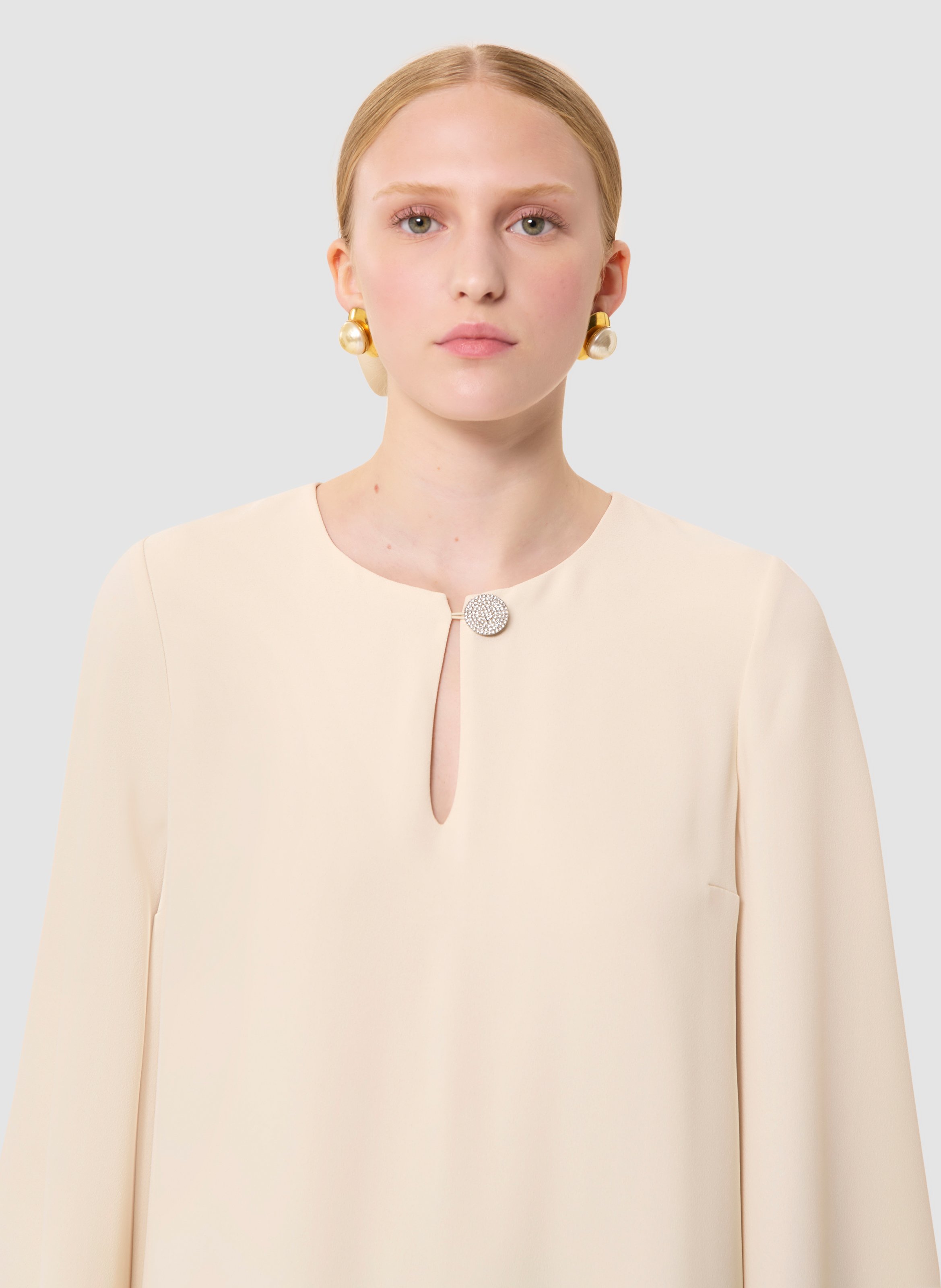 Robe raonie TARA JARMON Blanc