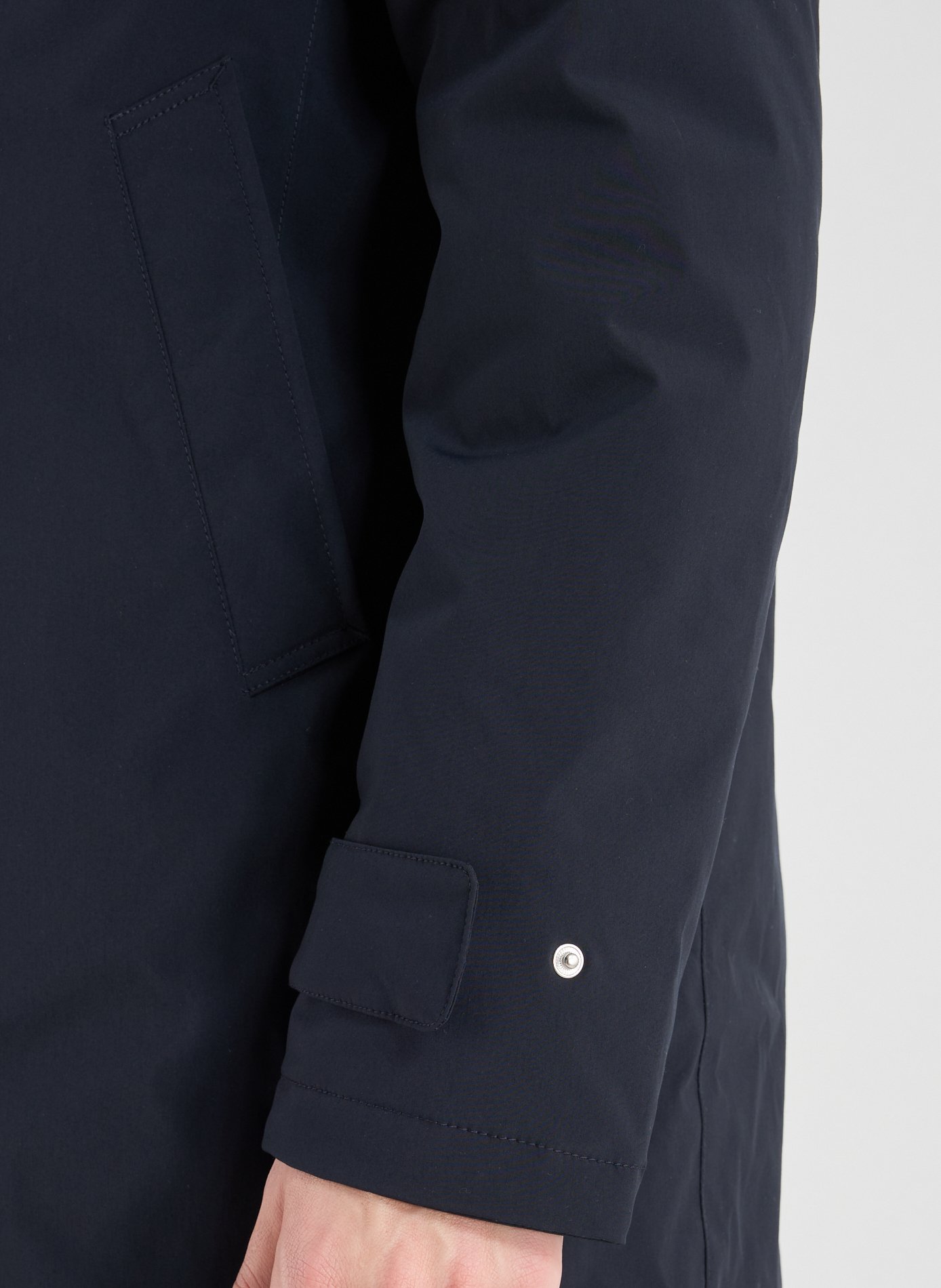 Mid-length jacket EDEN PARK Blue