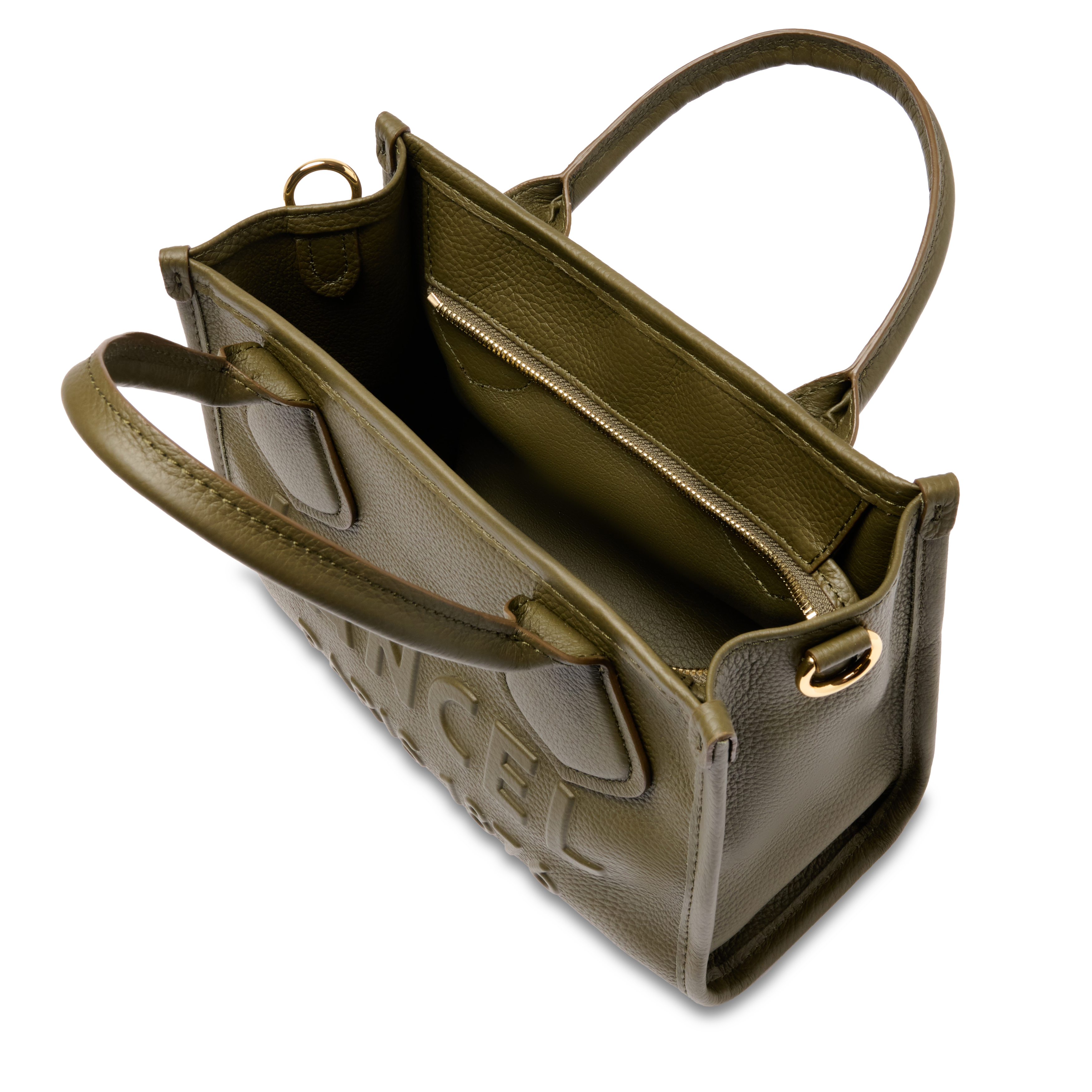 Cabas zippé s - jour de lancel LANCEL Vert