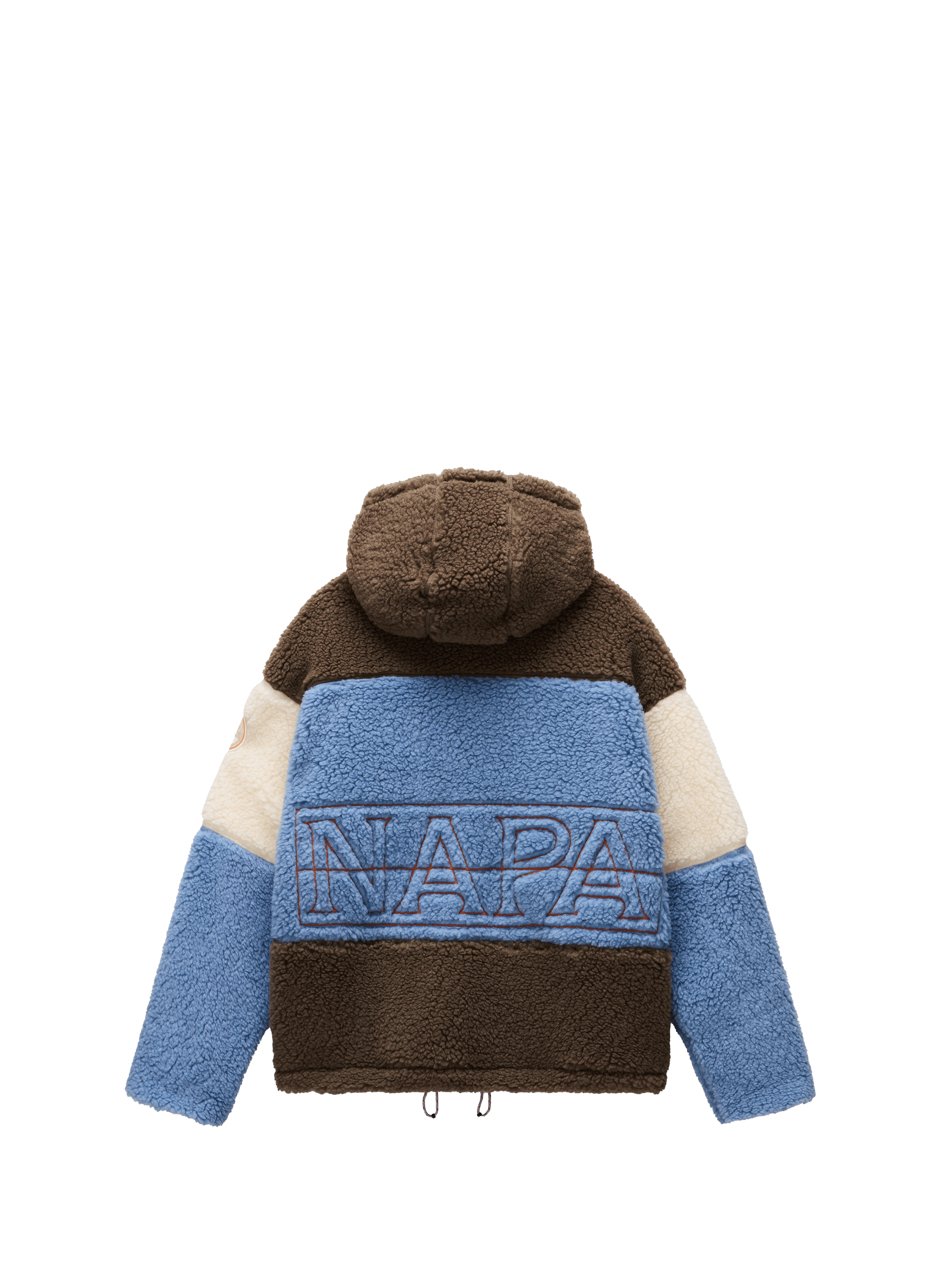 Straight hooded fleece jacket NAPAPIJRI Multicolour