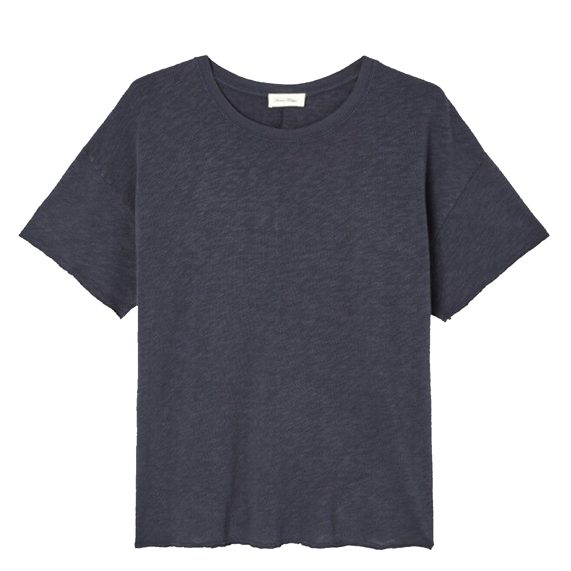 Tee-shirt droit à col rond en coton sonoma AMERICAN VINTAGE Bleu