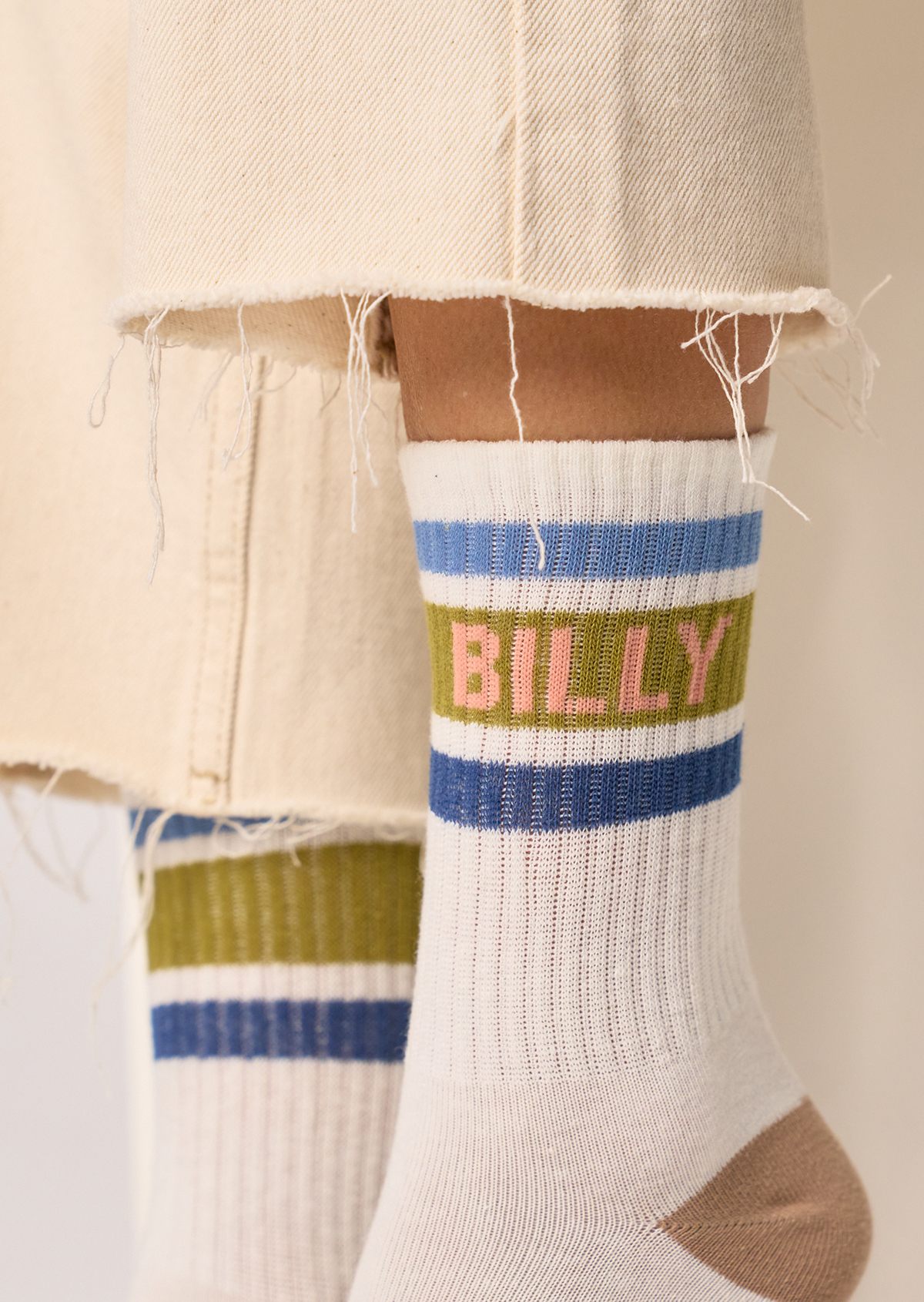 Chaussettes en coton tennis BILLYBELT Blanc