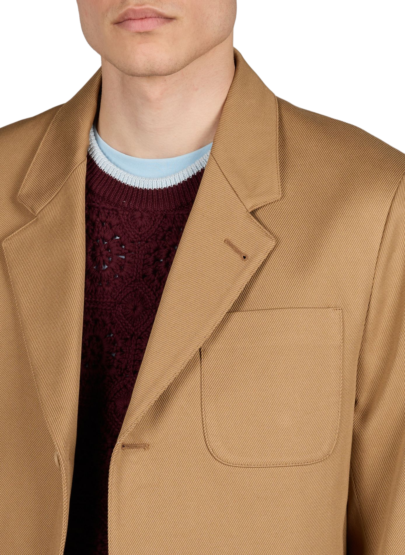 Veste col tailleur SAISON 1865 Beige