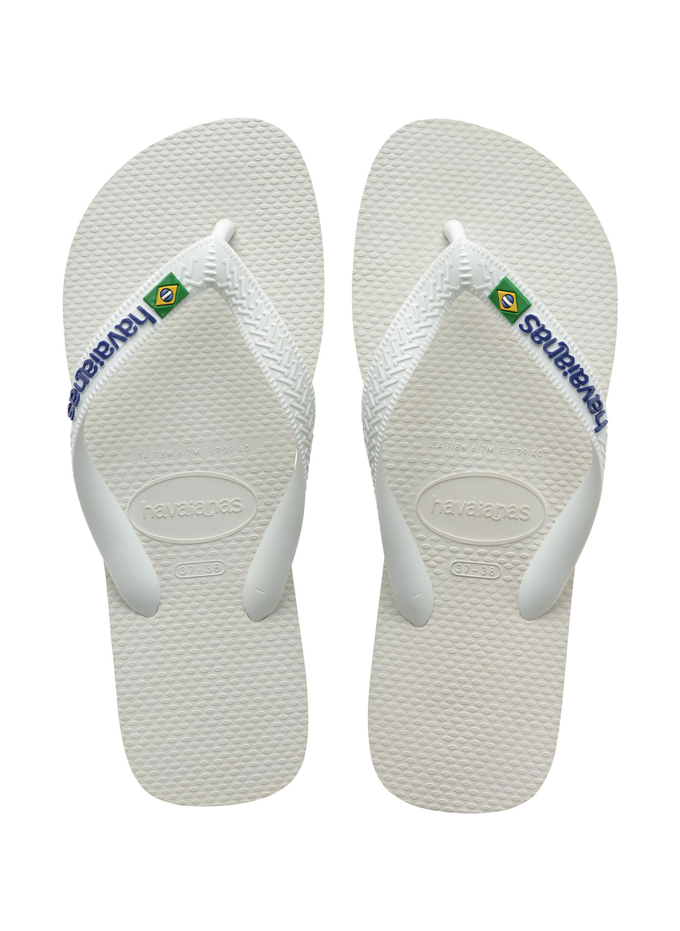 Sandalias bicolores HAVAIANAS Blanco