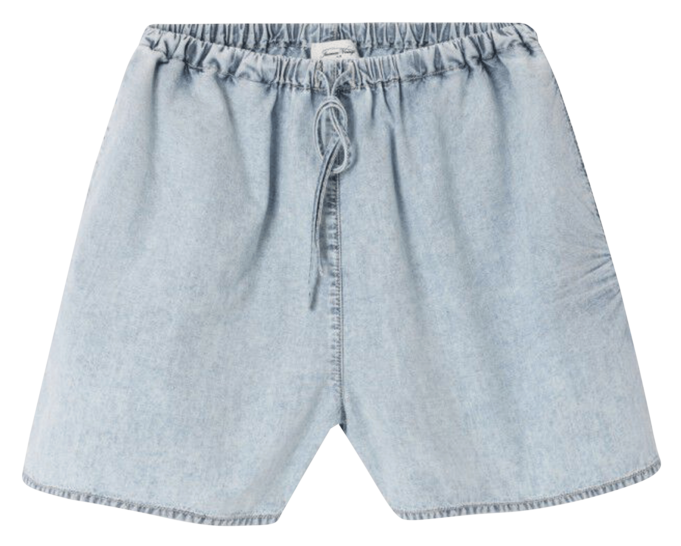 Short droit en coton paybou AMERICAN VINTAGE Bleu