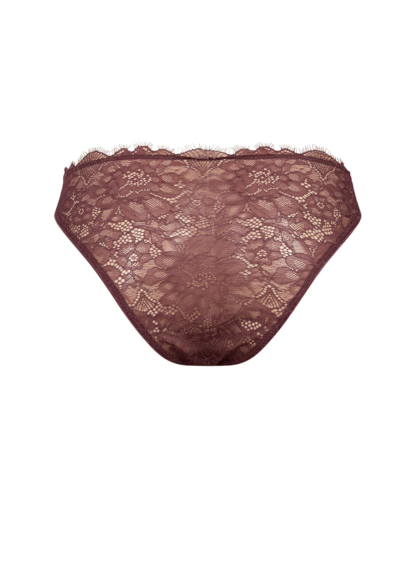 Culotte Kylie en dentelle à taille mi-haute LOVE STORIES Rouge