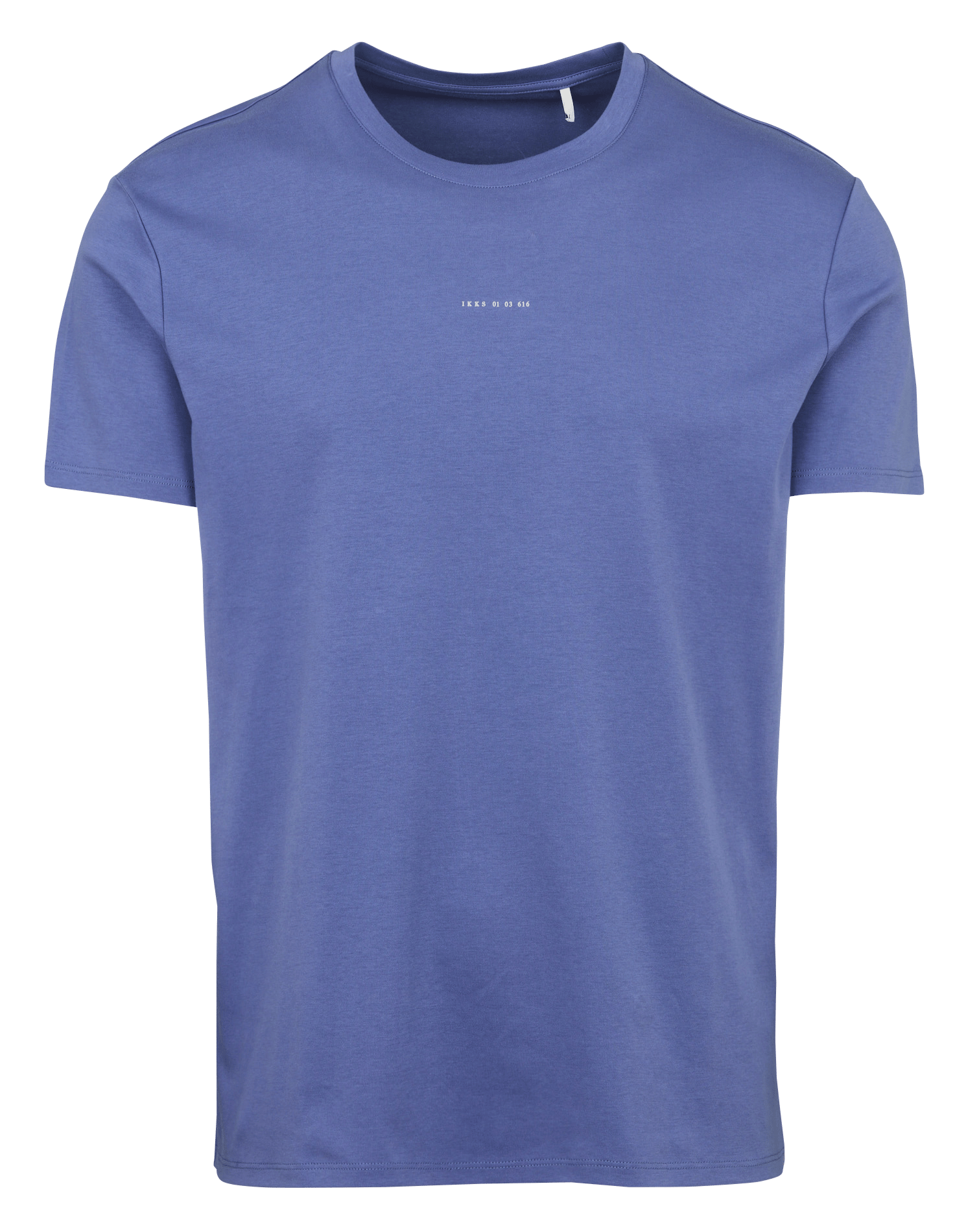 Tee-shirt col rond en coton IKKS Bleu