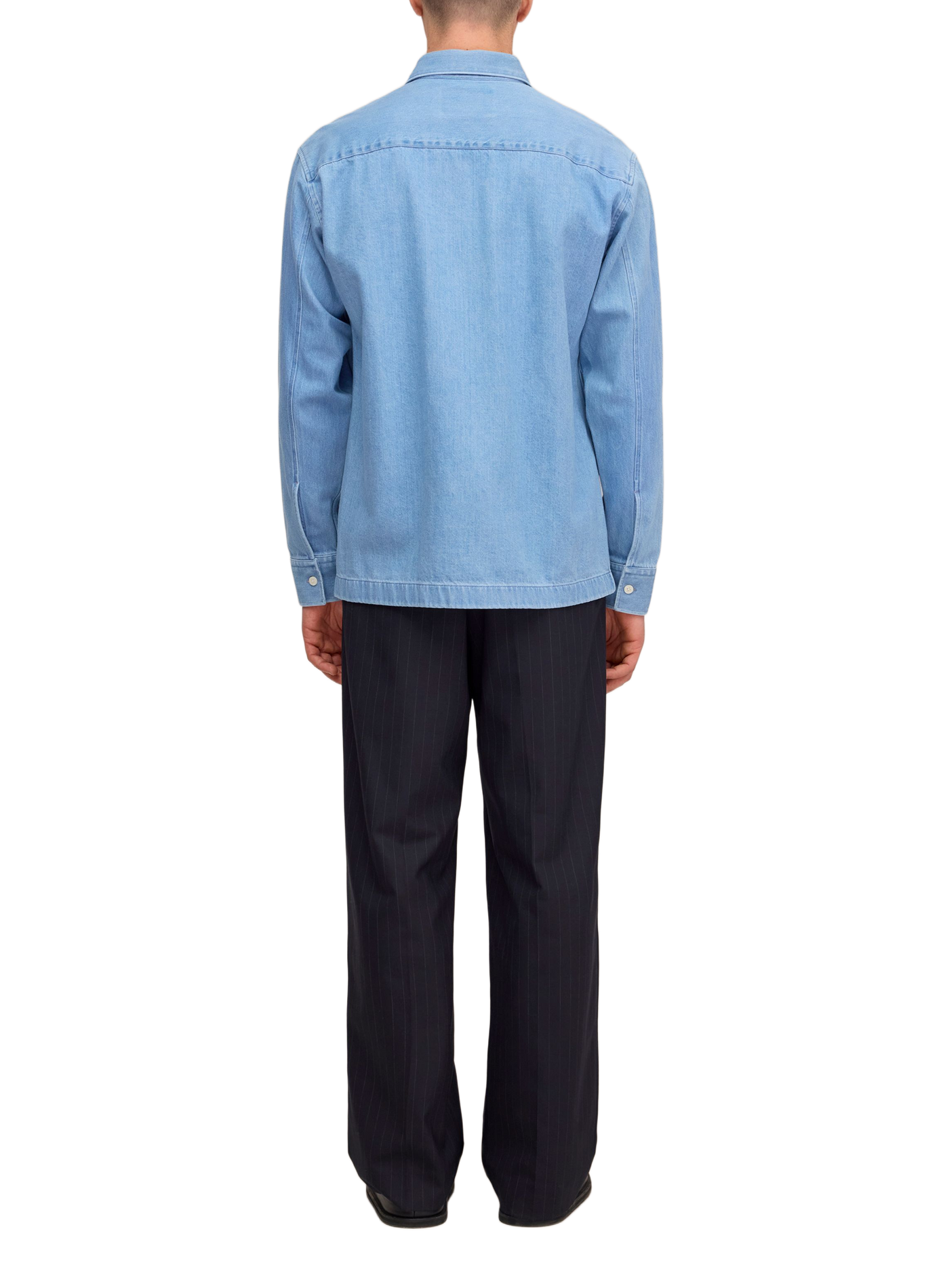 Cotton denim Freddy shirt NN.07 Blue