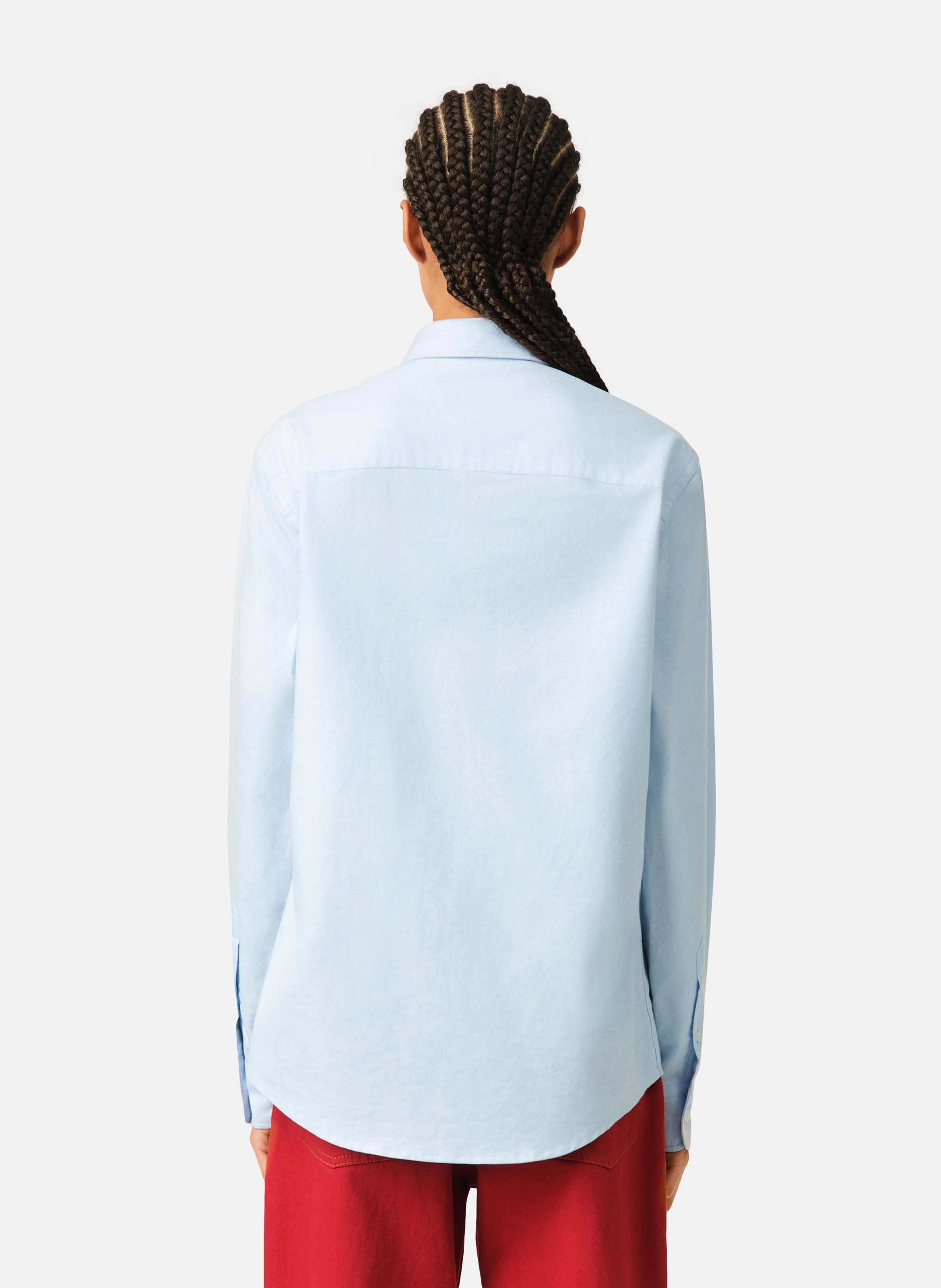 Chemise unisexe en coton ami de coeur AMI PARIS Bleu