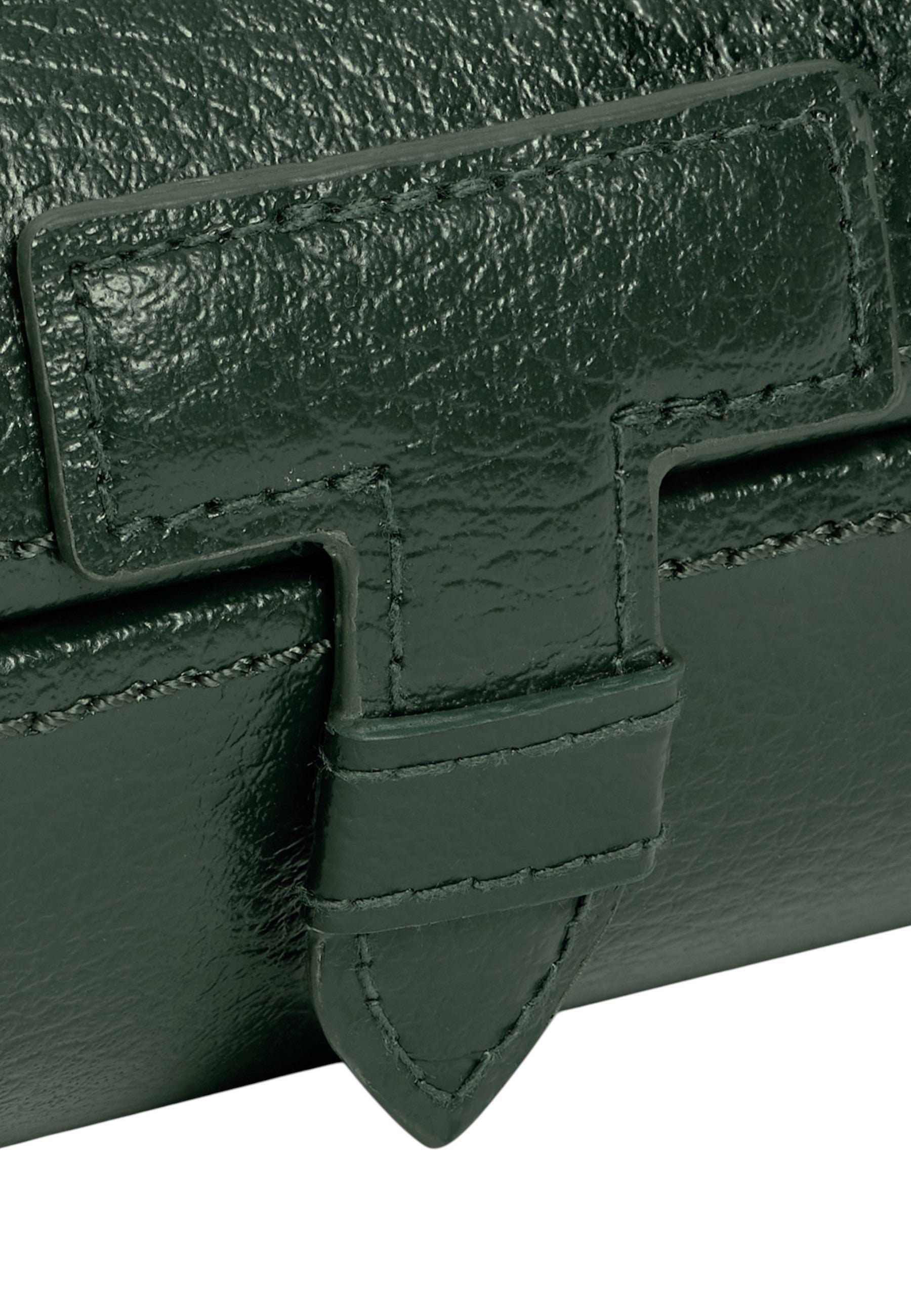 Etui 3 montres en cuir grainé LE TANNEUR Vert