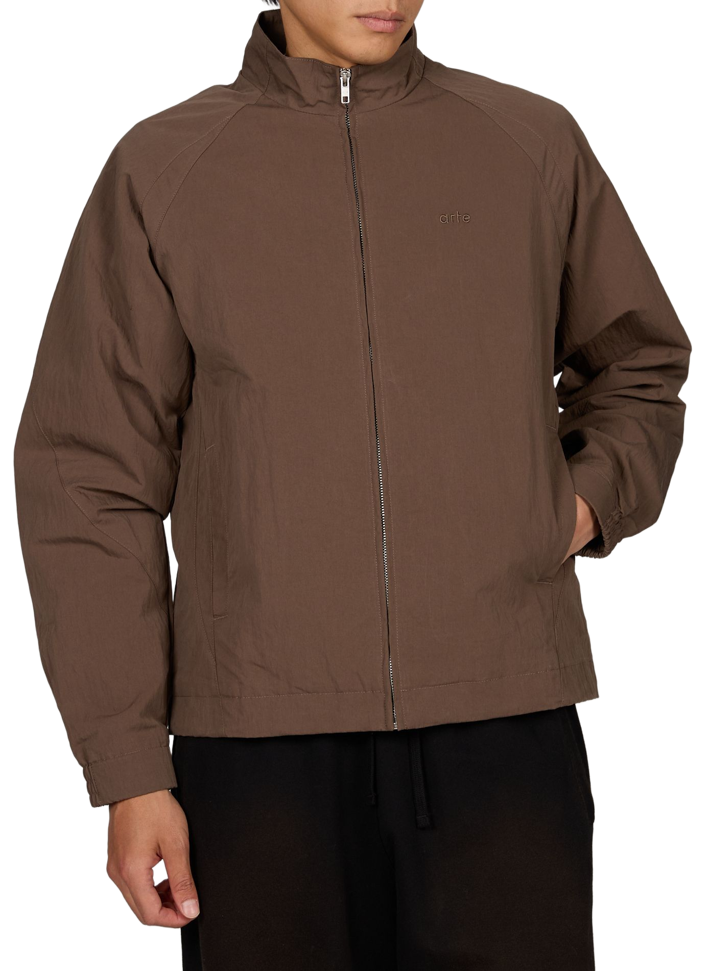 Veste logo en coton mélangé ARTE ANTWERP Marron