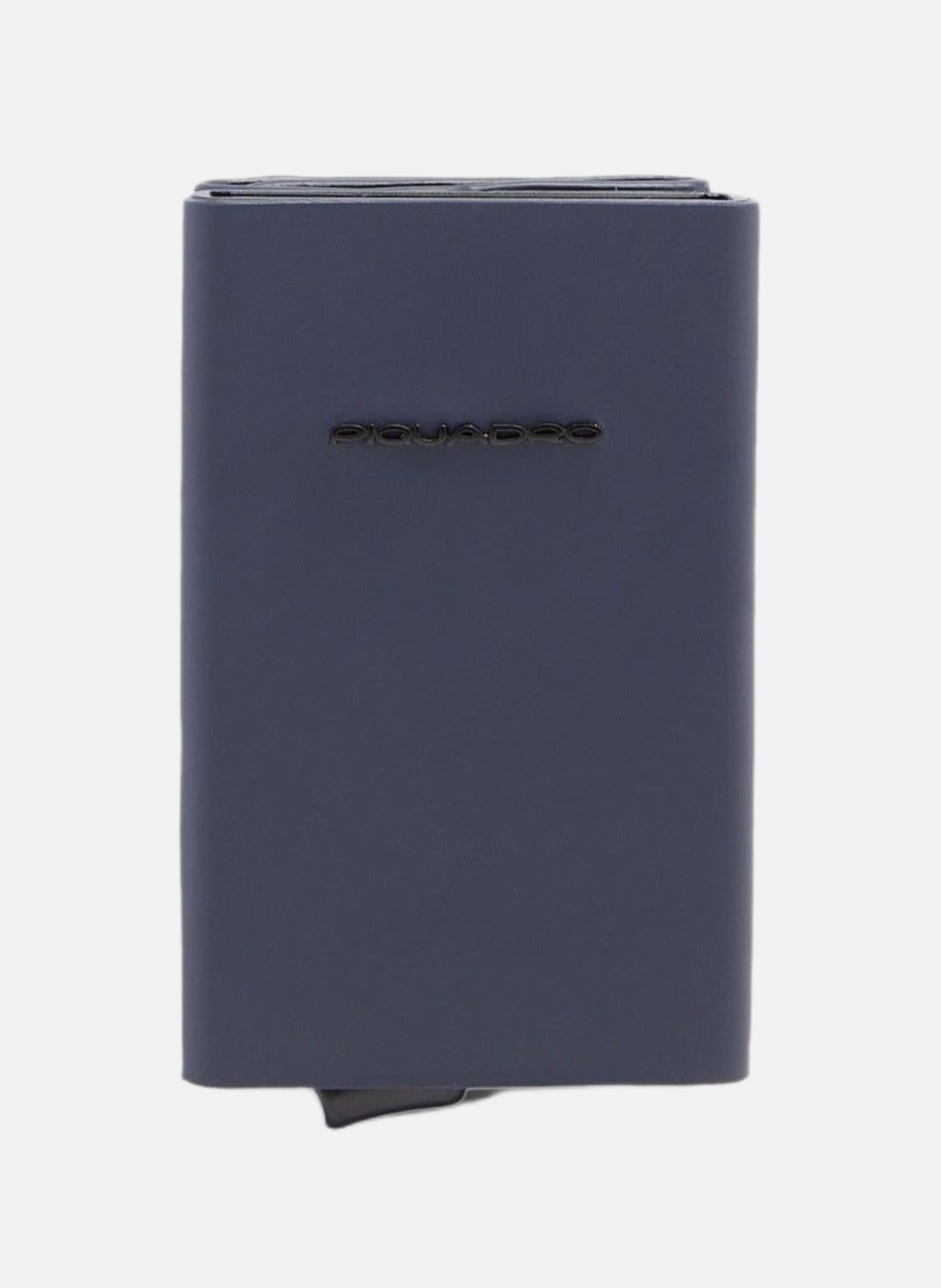 Portefeuille compact pop-up avec porte-monnaie PIQUADRO Bleu