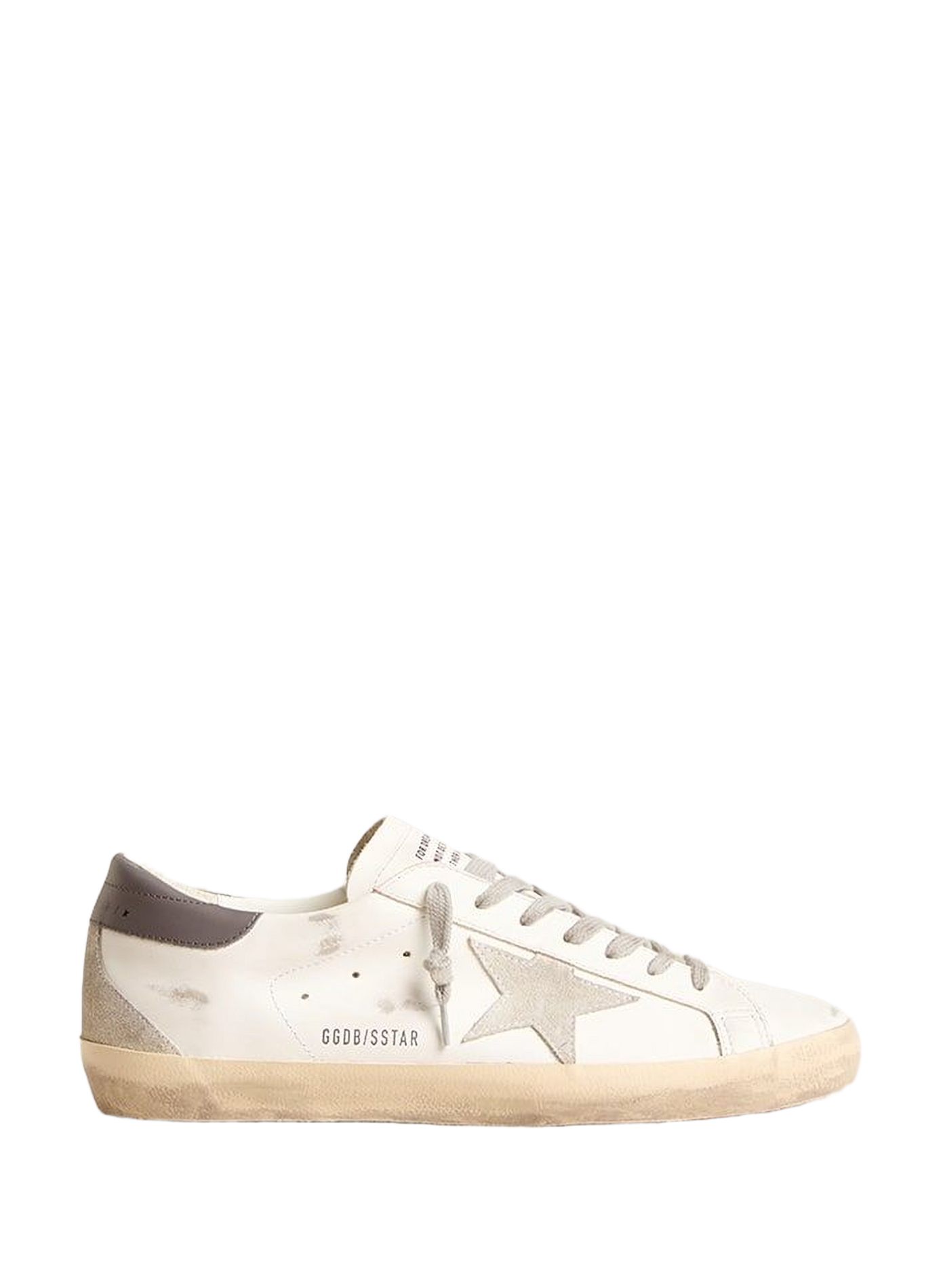 Lage sneakers Super Star van leer GOLDEN GOOSE Wit