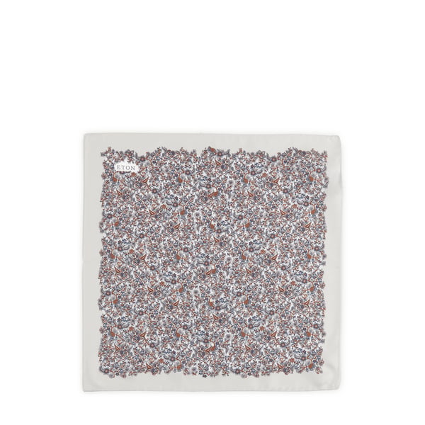 Pochette imprimée en soie Pochette imprimée en soie