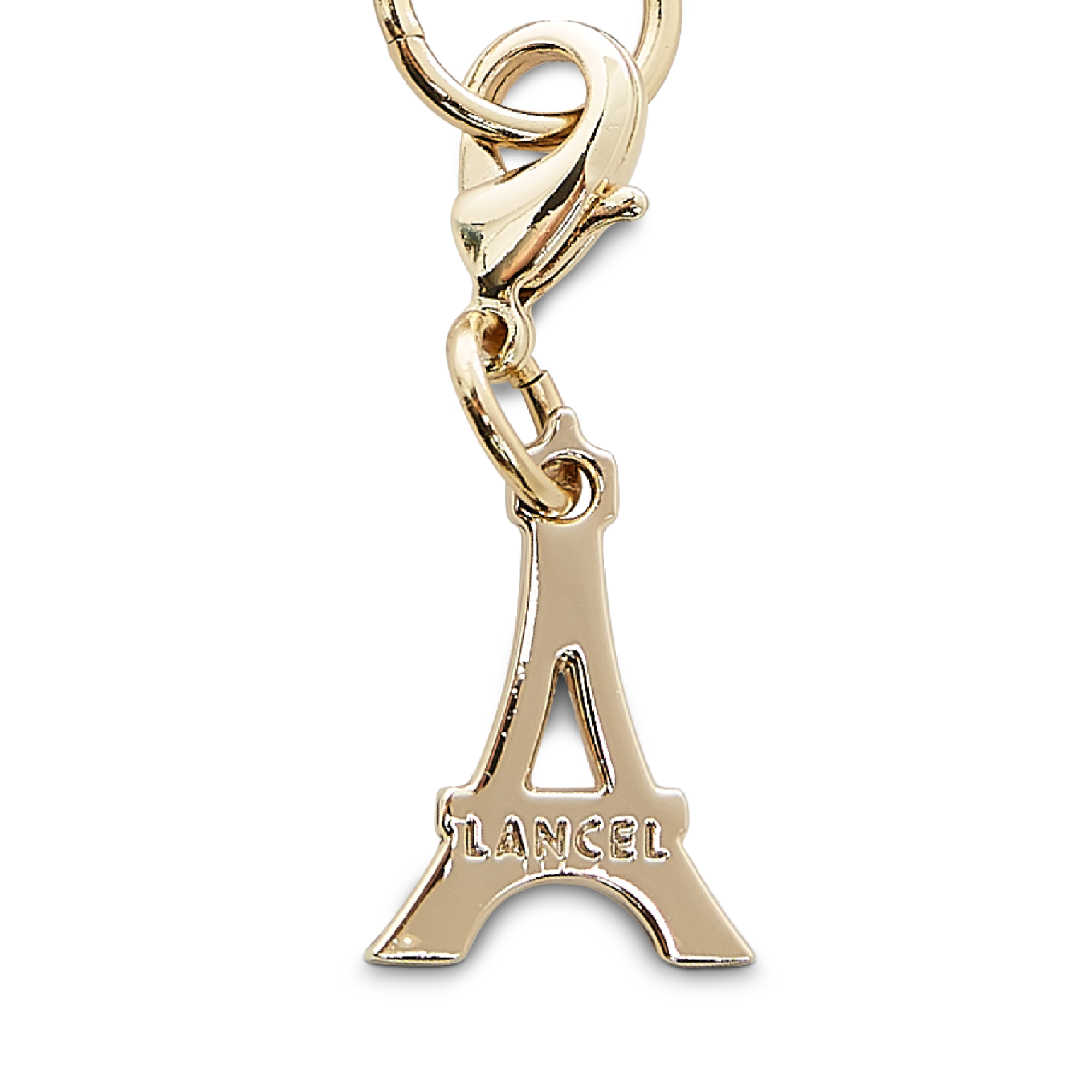 Charme tour lancel - charme métallique doré avec finition or clair. LANCEL Doré