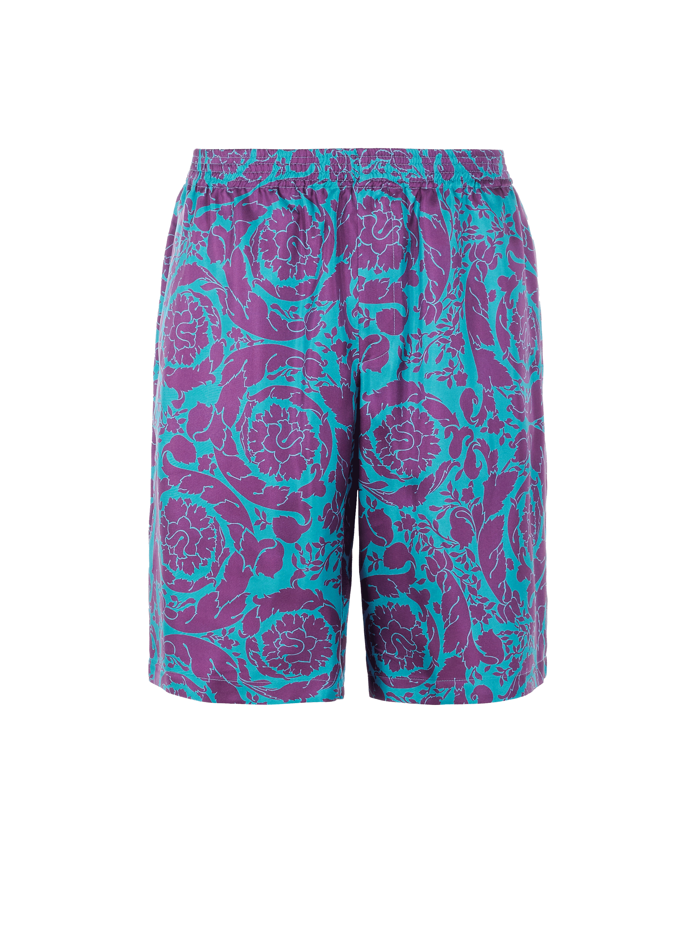 Short Barocco Silhouette en soie