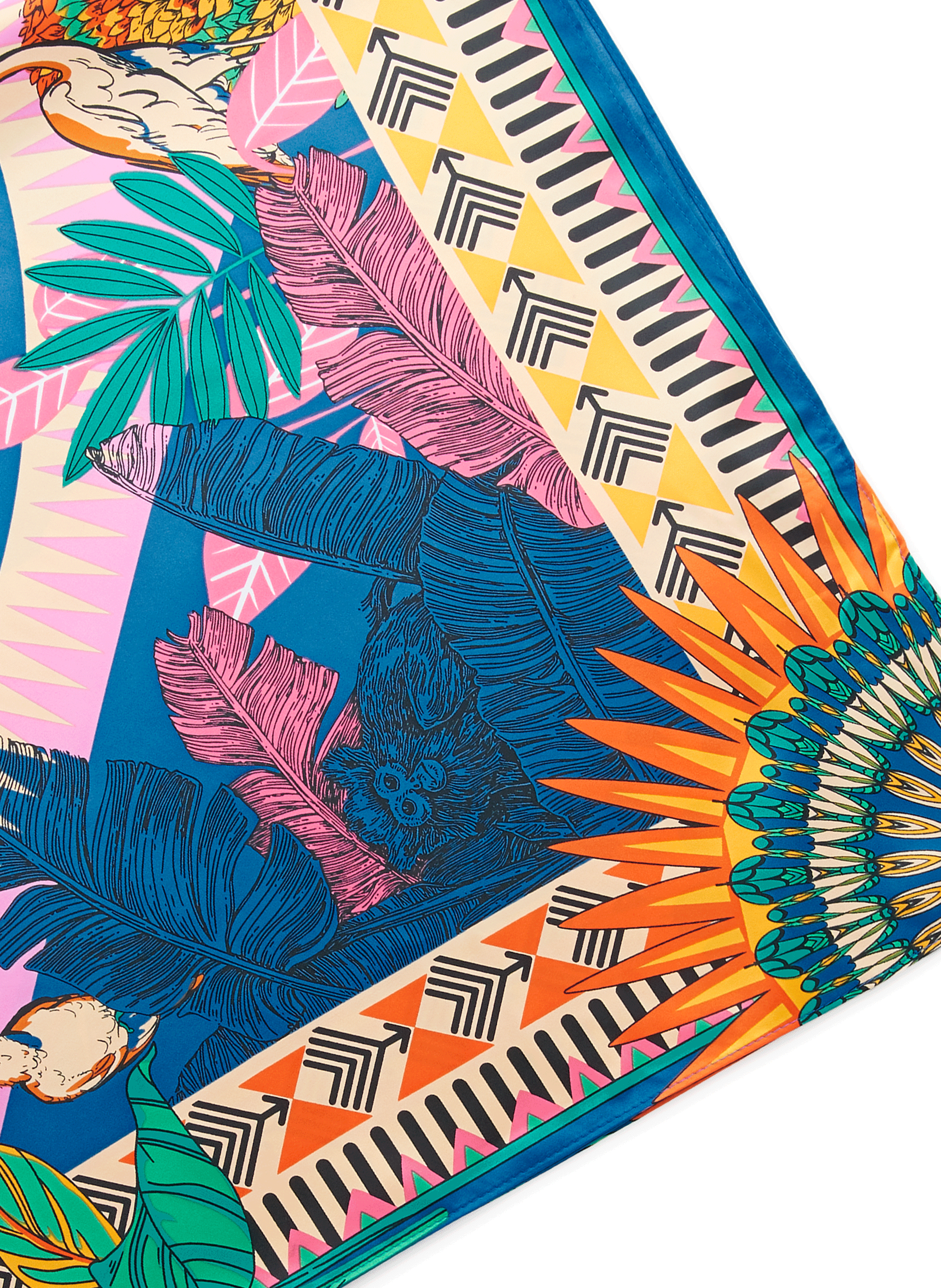 Foulard à imprimé Zoulou