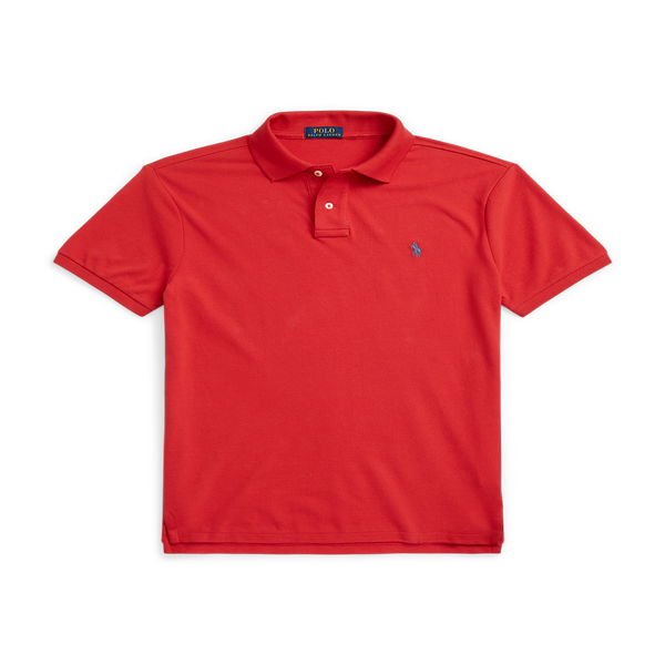 Polo Ralph Lauren Cotton Polo Shirt In Red