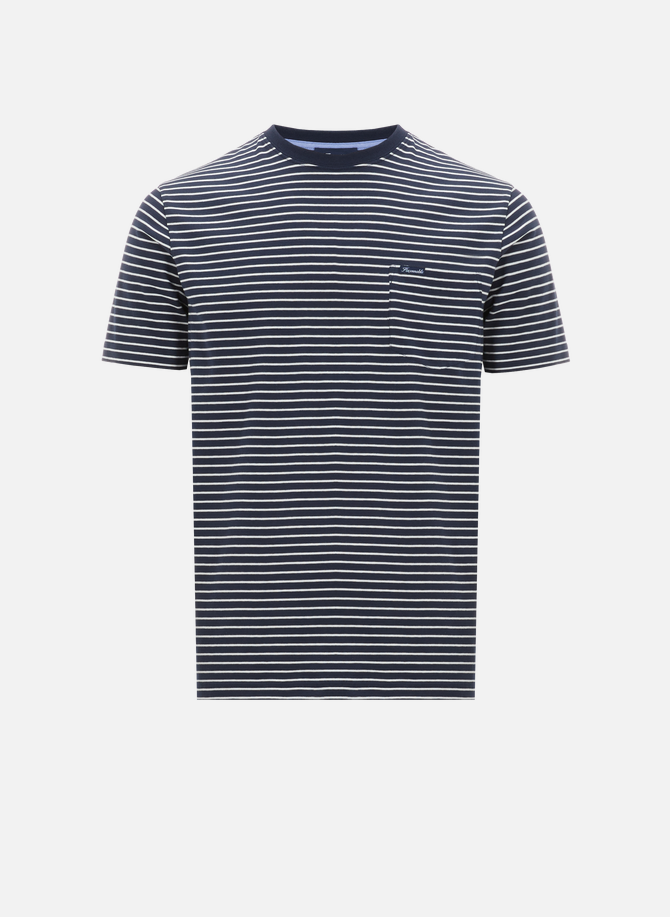 FACONNABLE striped cotton T-shirt