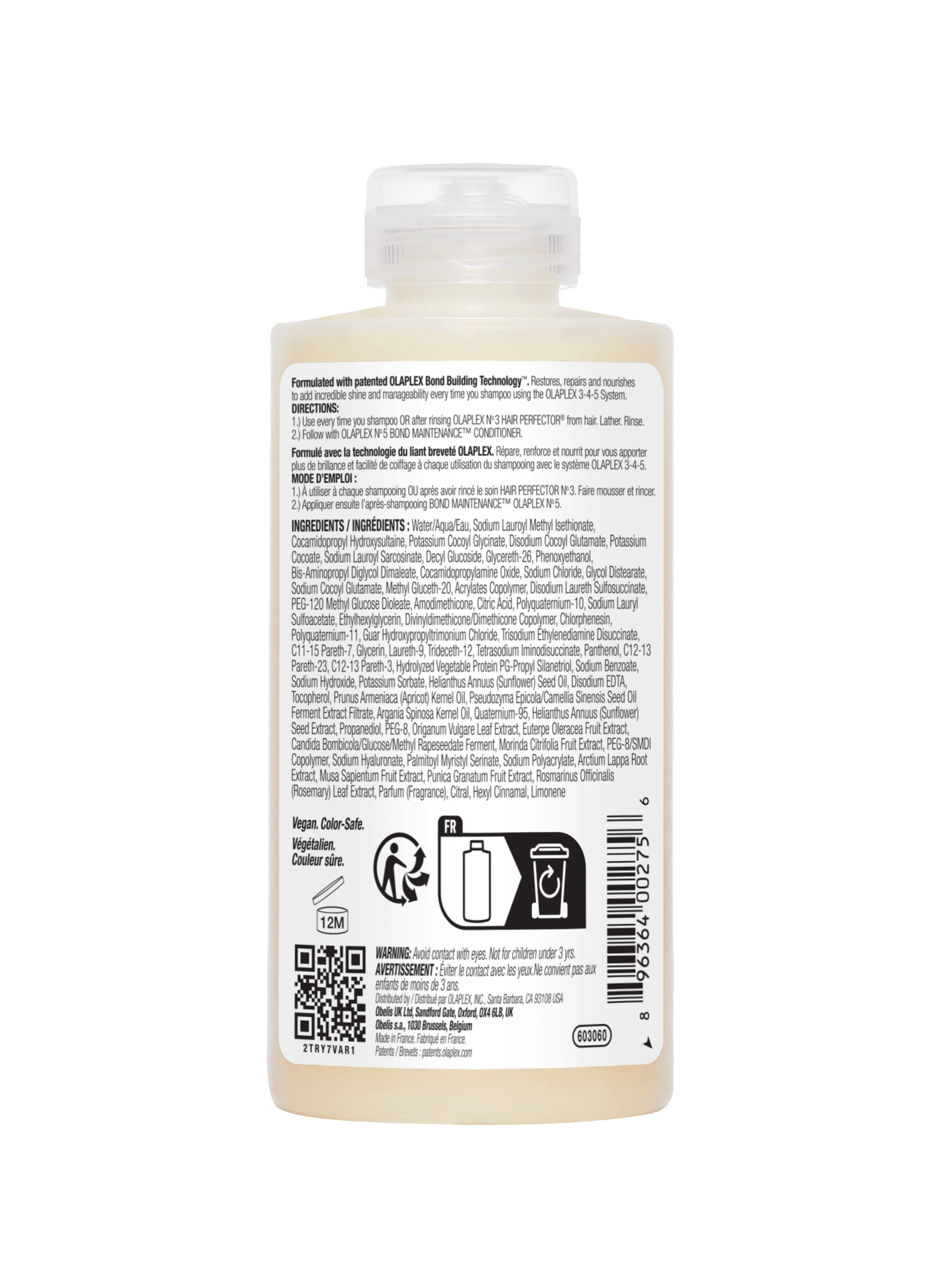 N°4 Shampoing Bond Maintenance OLAPLEX No color