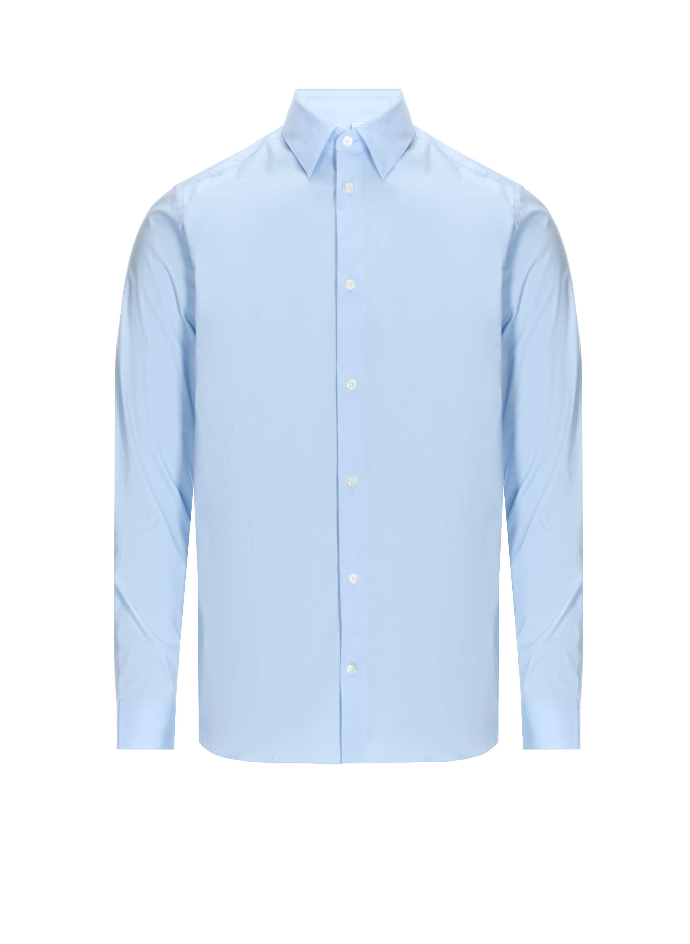 AU PRINTEMPS PARIS Chemise slim en coton  Bleu