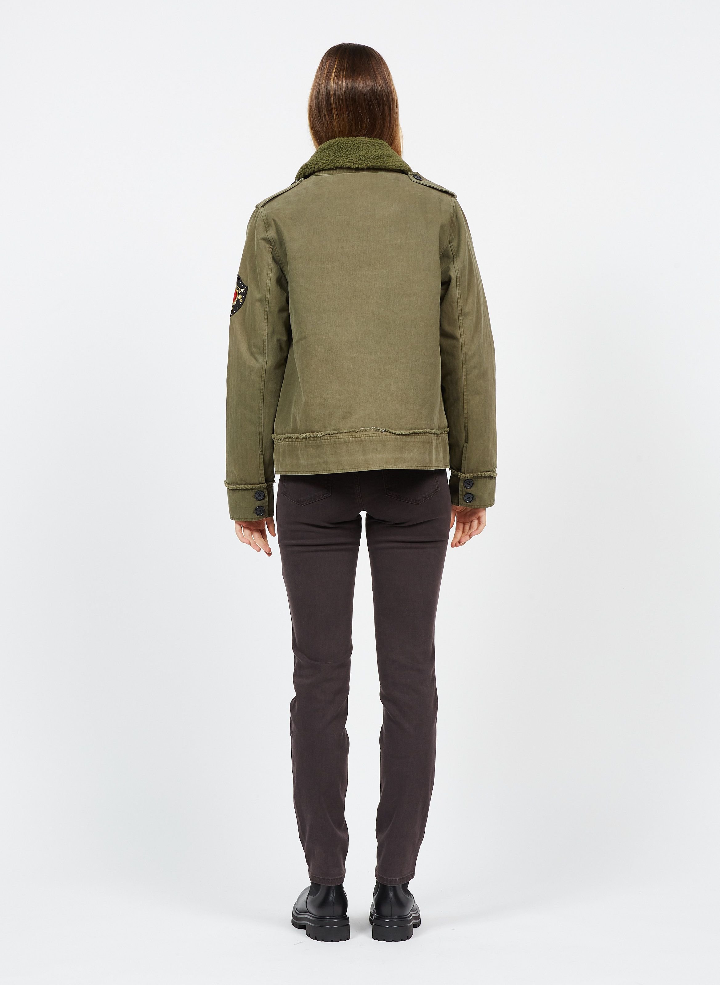 Boots chelsea en cuir amandine JONAK Noir