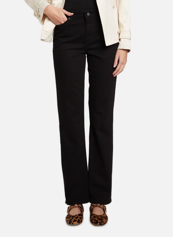Jean droit Noir by GUESS GUESS Jean droit Noir